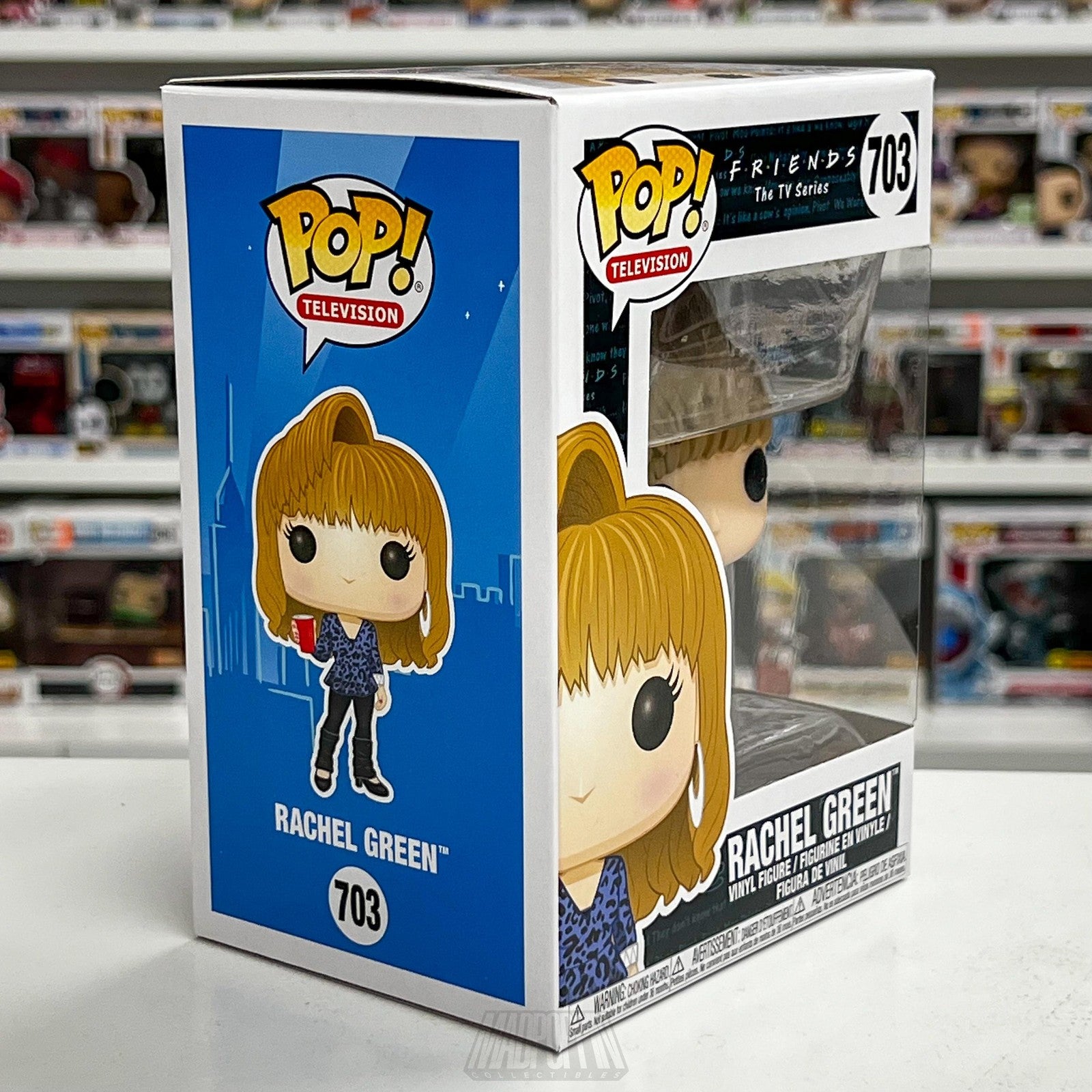 Funko Pop Friends Rachel Green 703 TV Series Vinyl Figure Collector New In Box