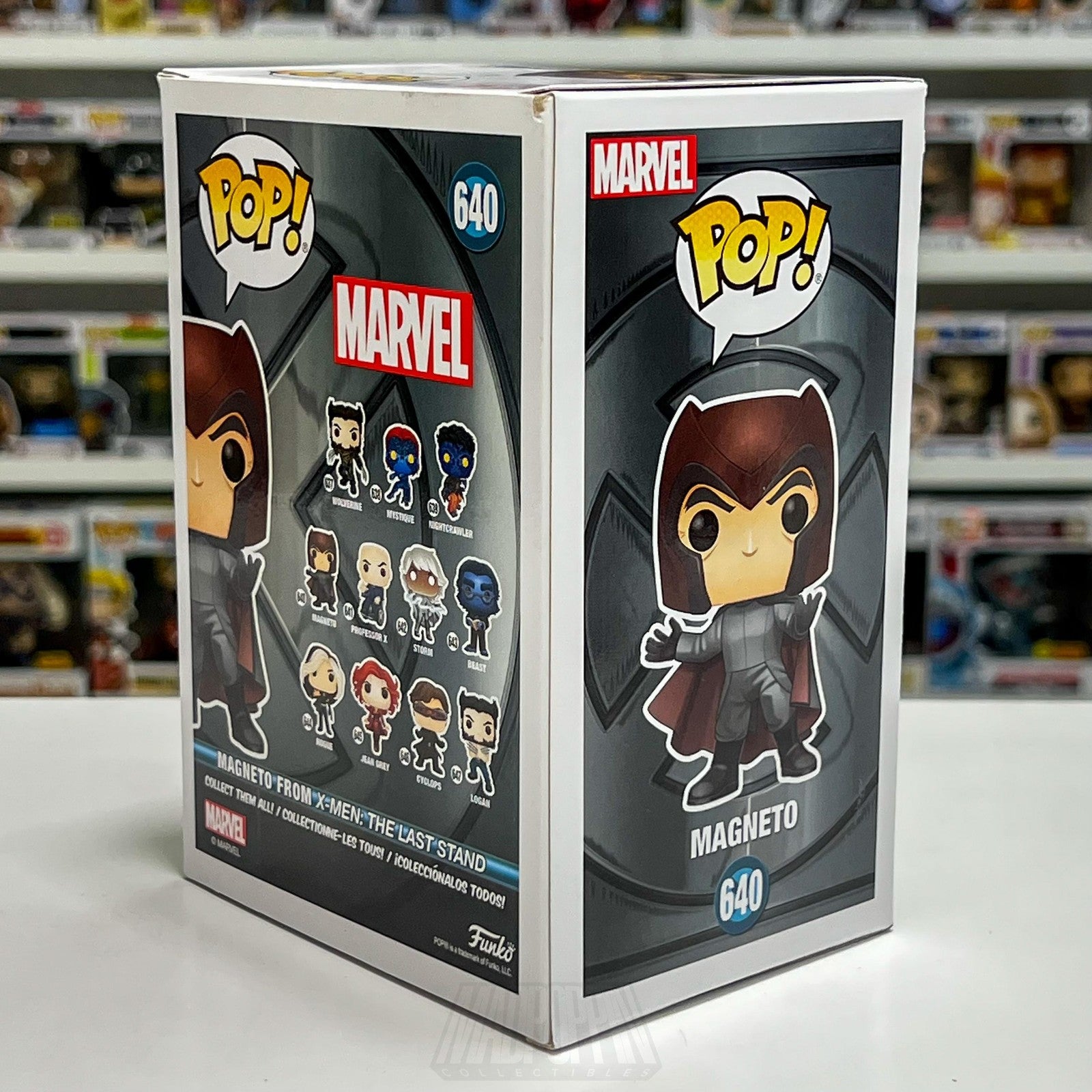 Funko Pop Marvel Magneto 640 X-Men The Last Stand Mutant BobbleHead Figure Toy