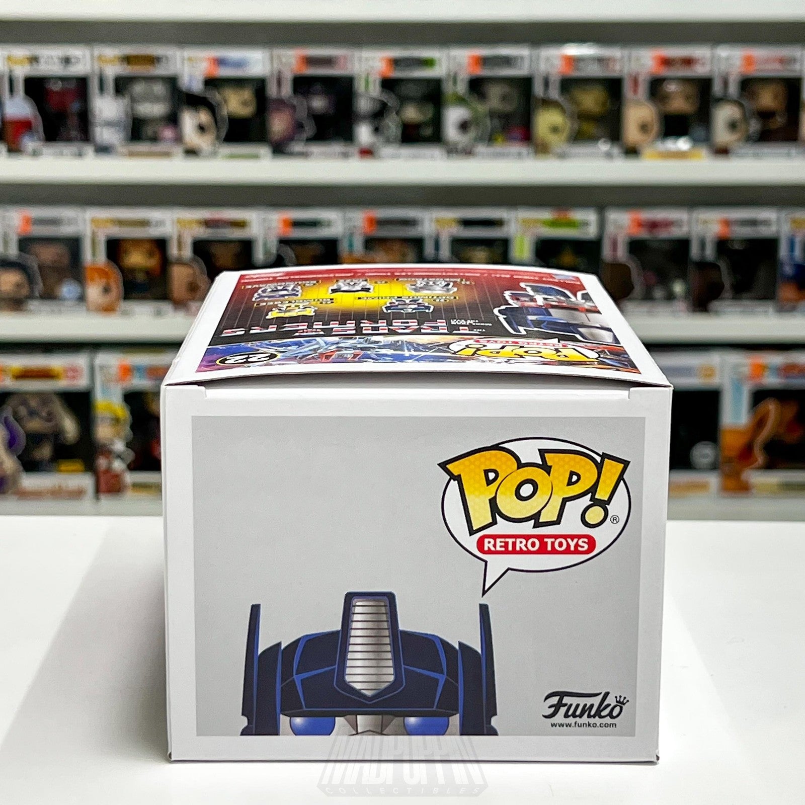 Funko Pop Retro Toys Transformers Optimus Prime #22 Vinyl Figure Vaulted Autobot
