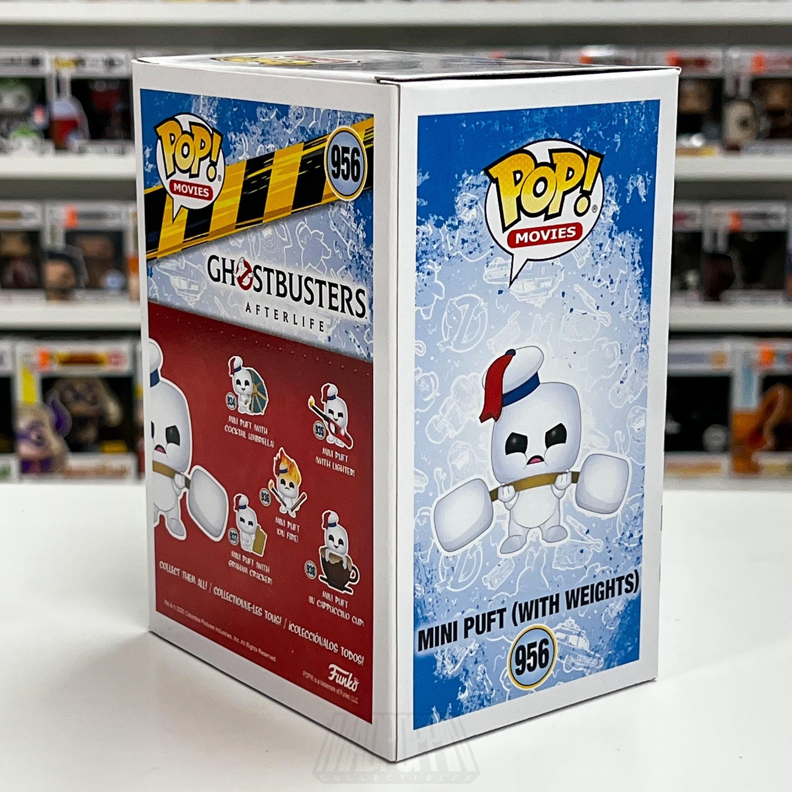 Funko Pop Ghostbusters Afterlife Mini Puft With Weights #956 Funko Exclusive Toy