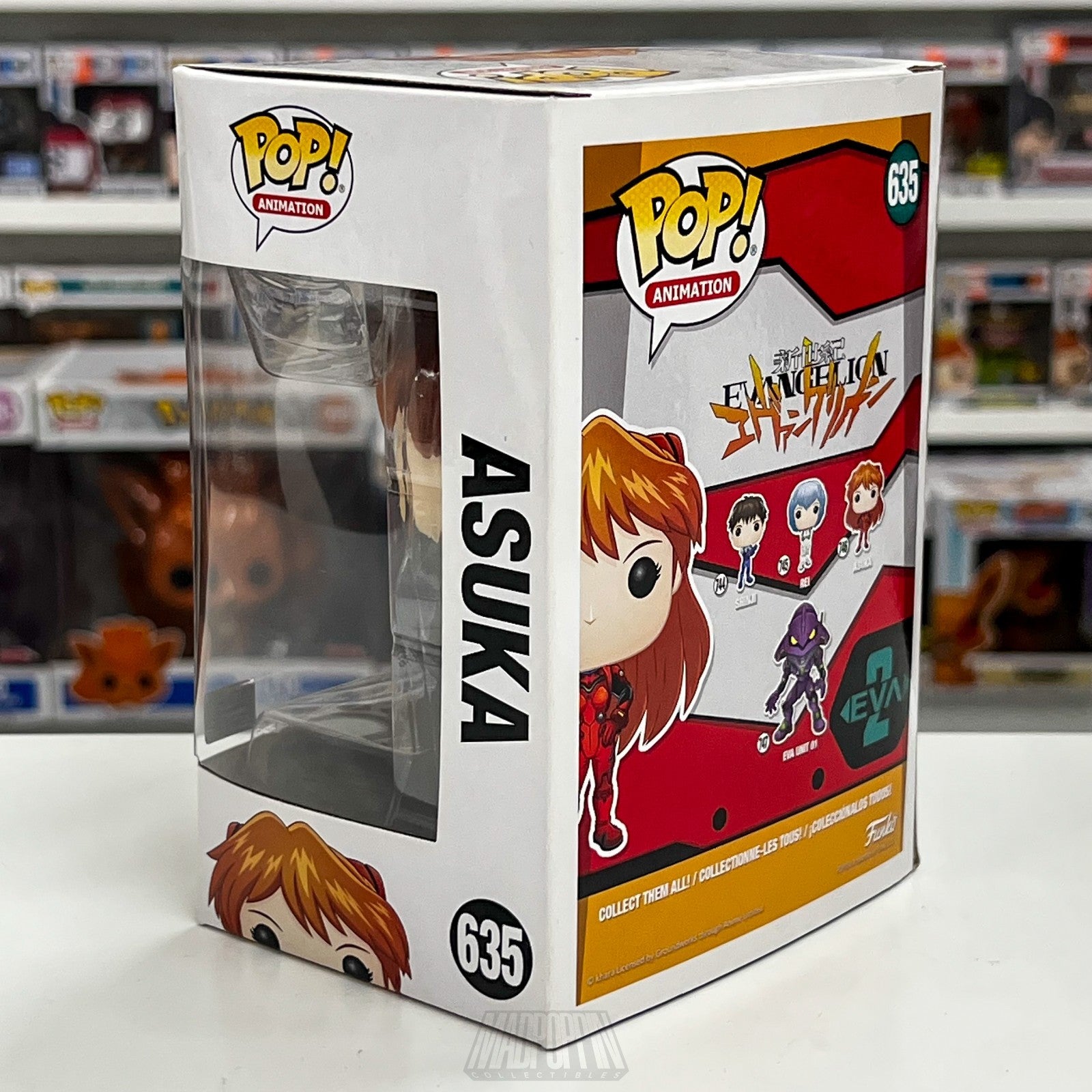 Funko Pop Anime Neon Genesis Evangelion Asuka Langley Soryu 635 Vaulted Mecha