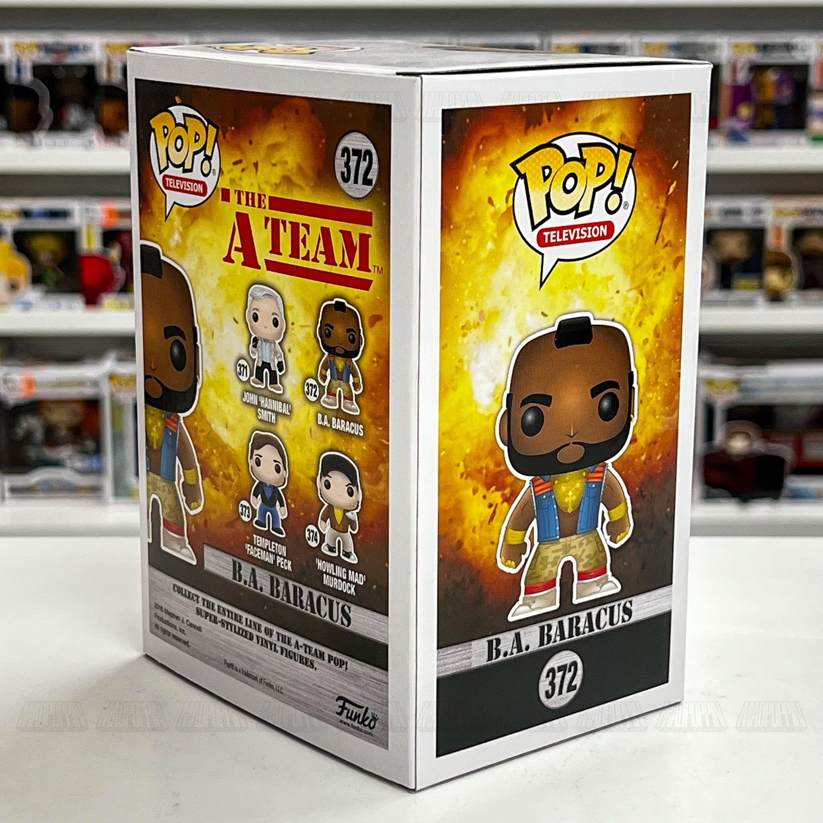 Funko Pop Television The A-Team B.A. Baracus 372 Vinyl Figure New Collectible TV