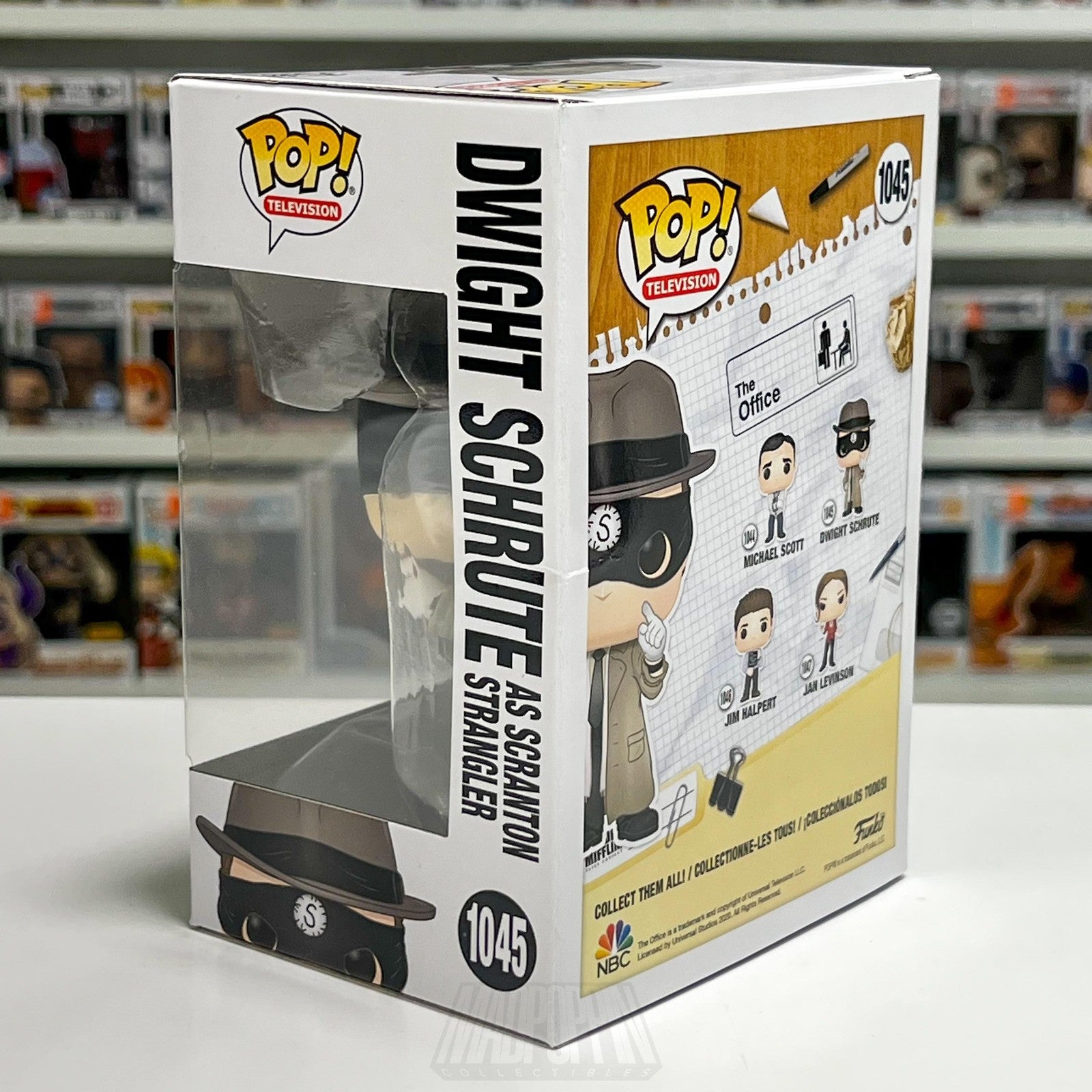 Funko Pop TV The Office Dwight Schrute Scranton Strangler #1045 Vinyl Figure Toy