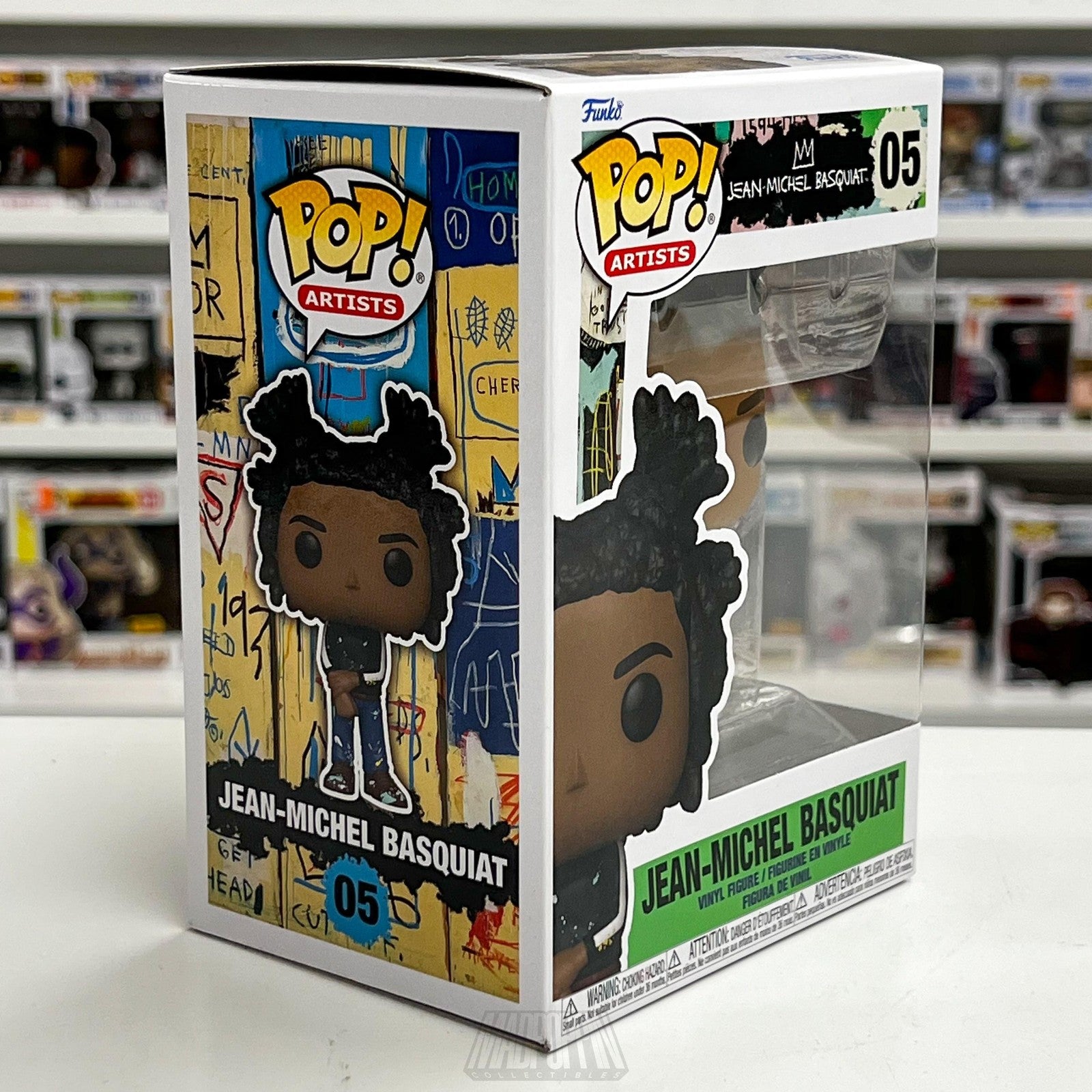 Funko Pop Jean-Michel Basquiat 05 Artist Series Vinyl Figure Art Collectible New