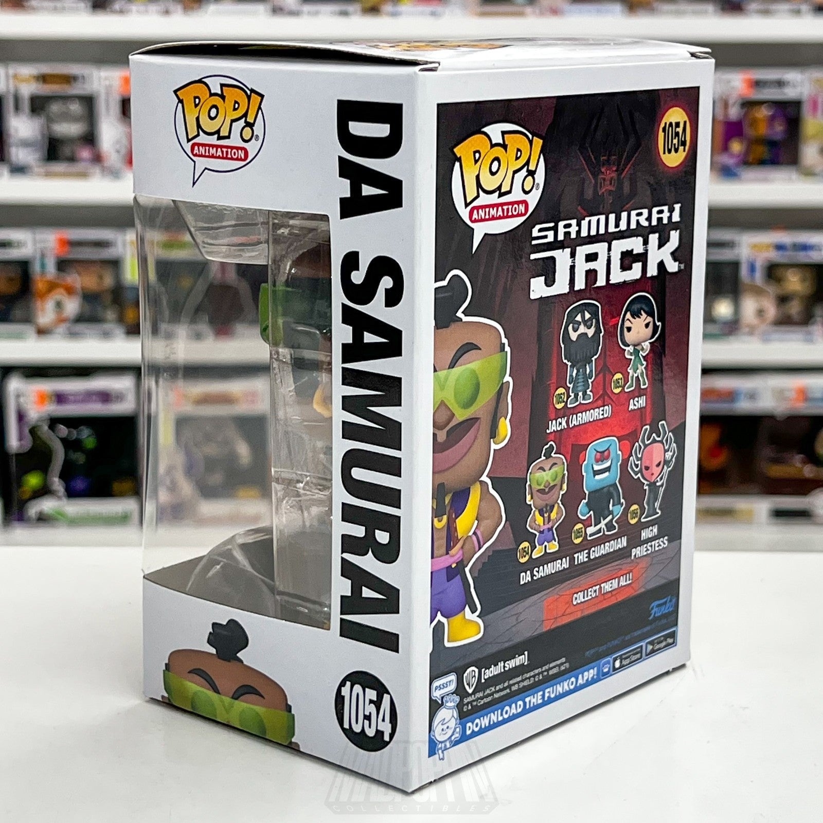 Funko Pop Animation Samurai Jack Da Samurai 1054 Vinyl Figure Cartoon Network2