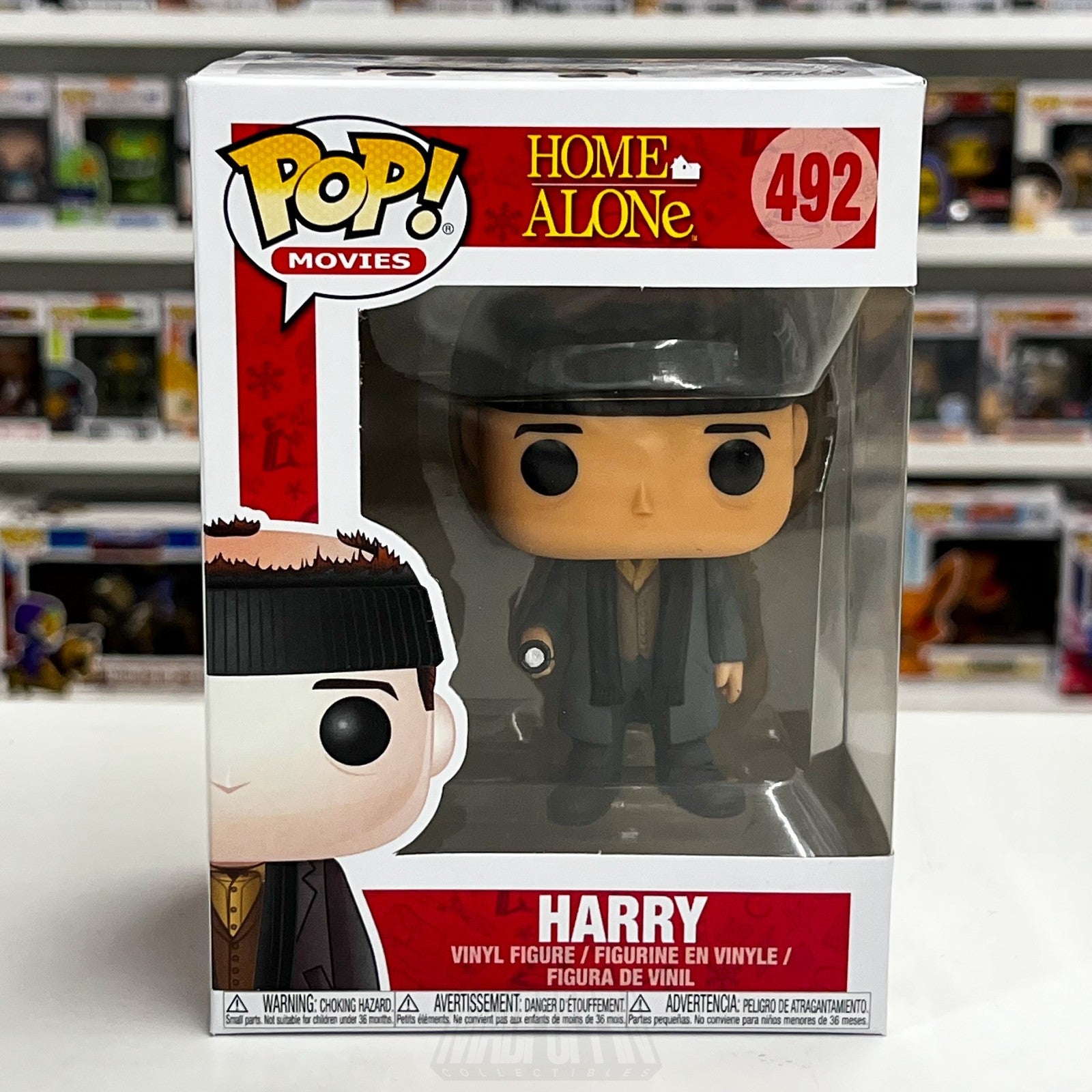 Funko Pop Movies Home Alone Harry 492 Christmas Comedy Chicago Toy Vinyl Figure0