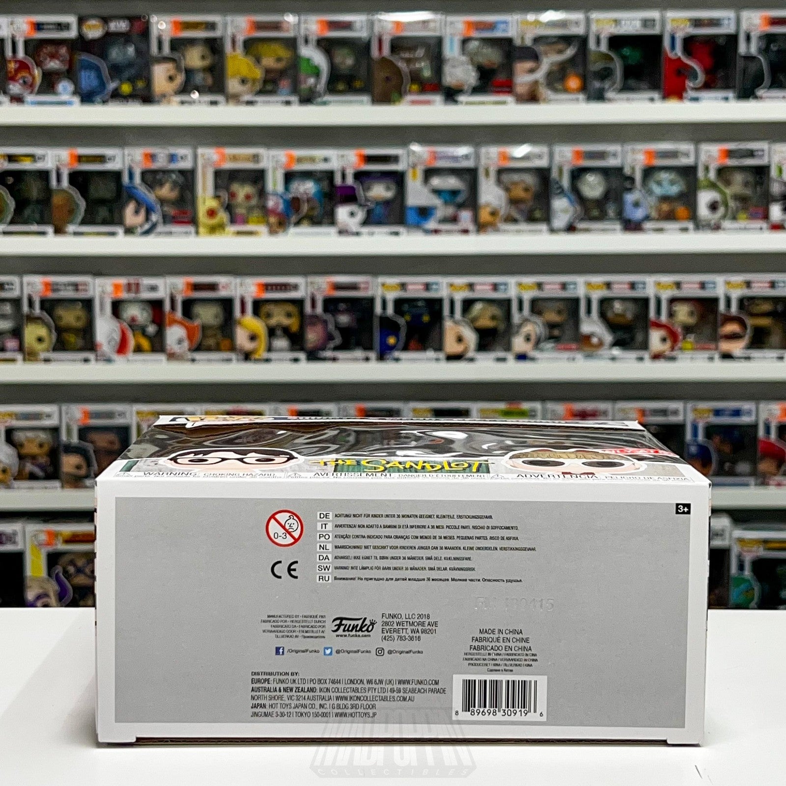 Funko Pop Movies The Sandlot Squints & Wendy Peffercorn Target 2 Pack Baseball