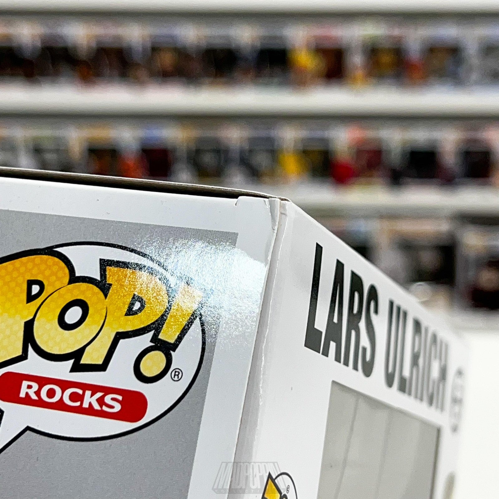 Funko Pop Rocks Metallica Lars Ulrich 58 Vinyl Figure New Box Collectible Gift