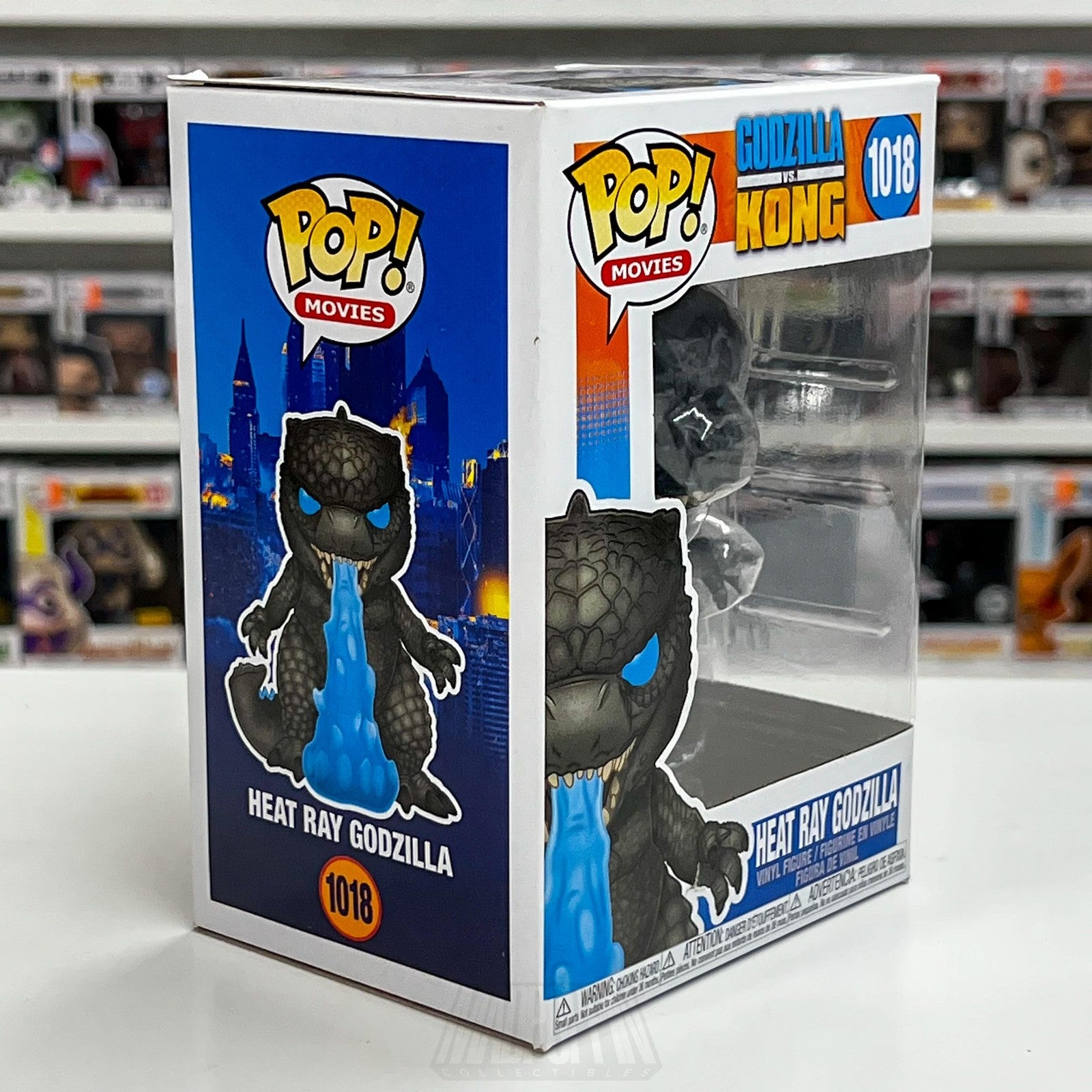 Funko Pop Movies Heat Ray Godzilla vs Kong 1018 Vinyl Figure Toy Kaiju Monsters