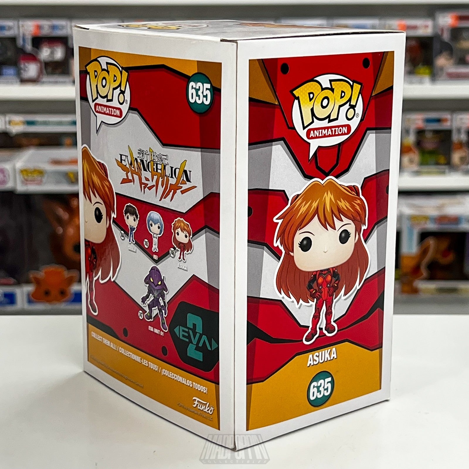 Funko Pop Anime Neon Genesis Evangelion Asuka Langley Soryu 635 Vaulted Mecha