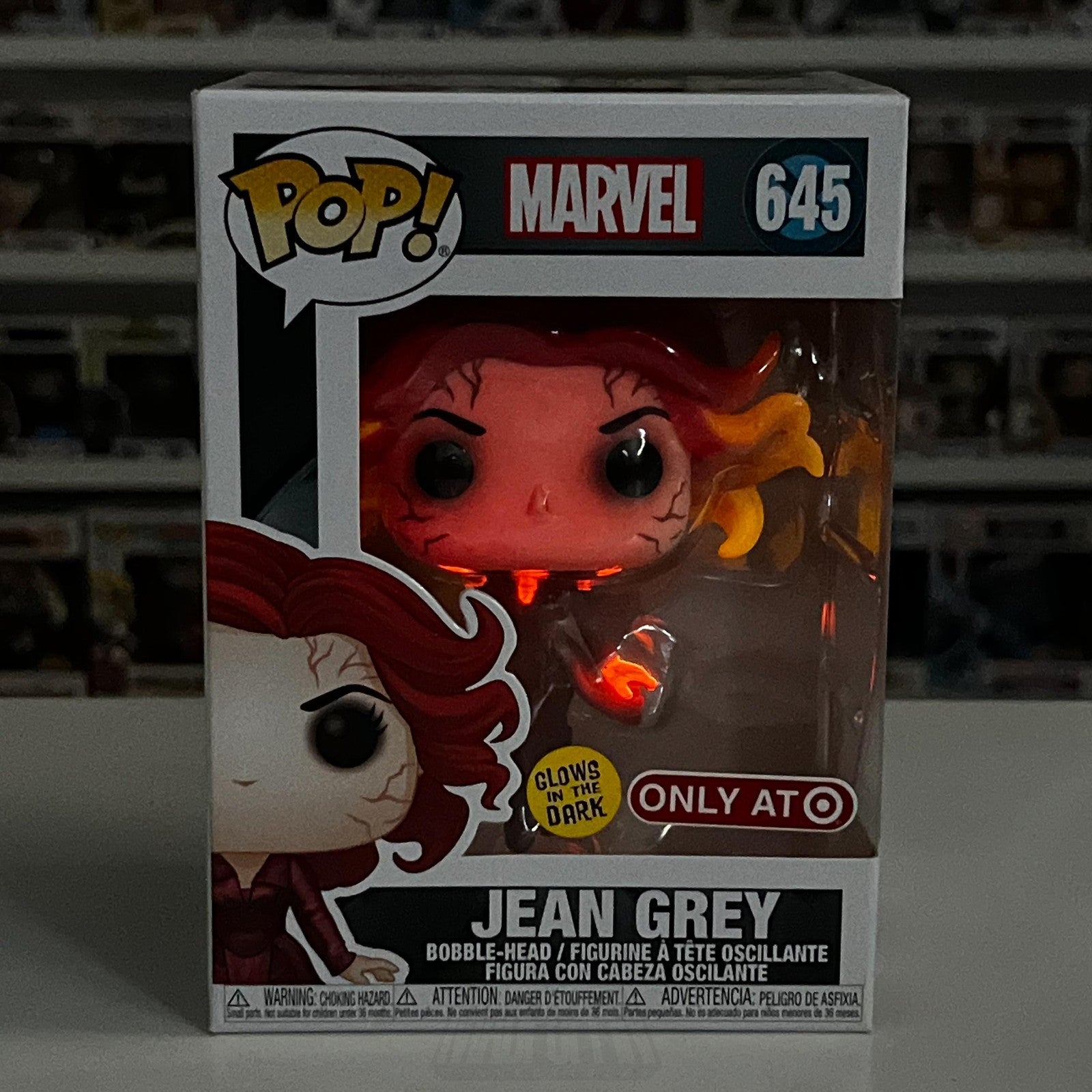 Funko Pop Marvel Jean Grey 645 X-Men Last Stand Mutant Glow Target BobbleHead