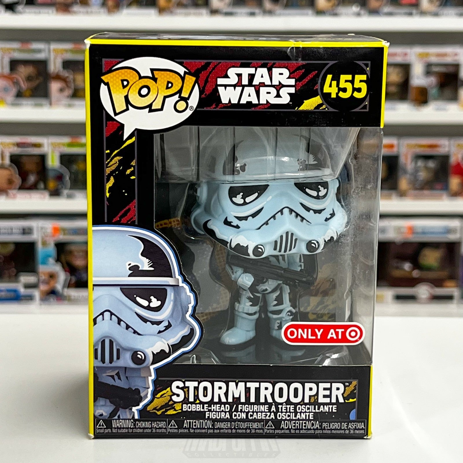 Funko Pop Star Wars Stormtrooper Retro Target 455 Empire Soldier Vinyl Figure0