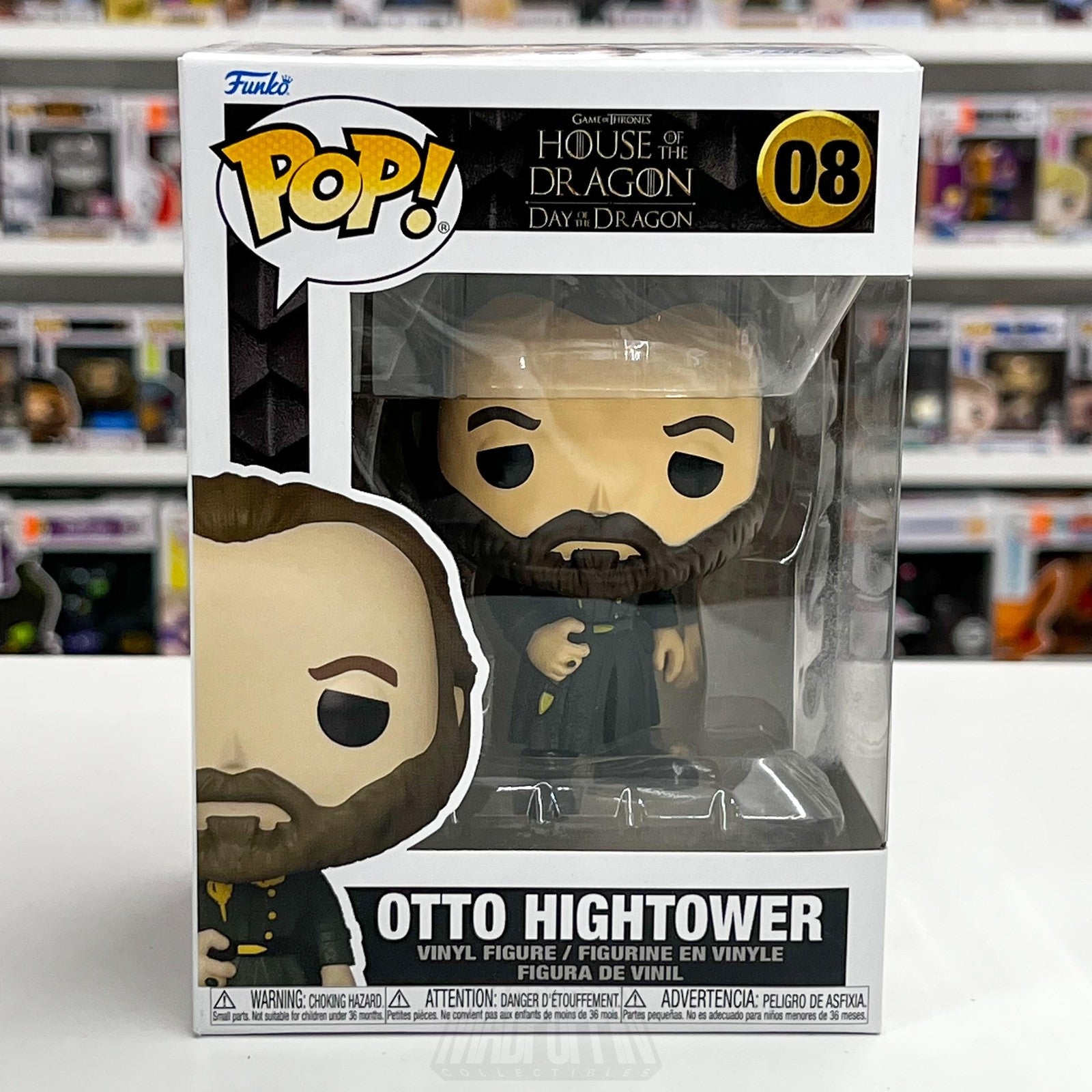 Funko Pop House of the Dragon Otto Hightower 08 Vinyl Figure Game of Thrones0