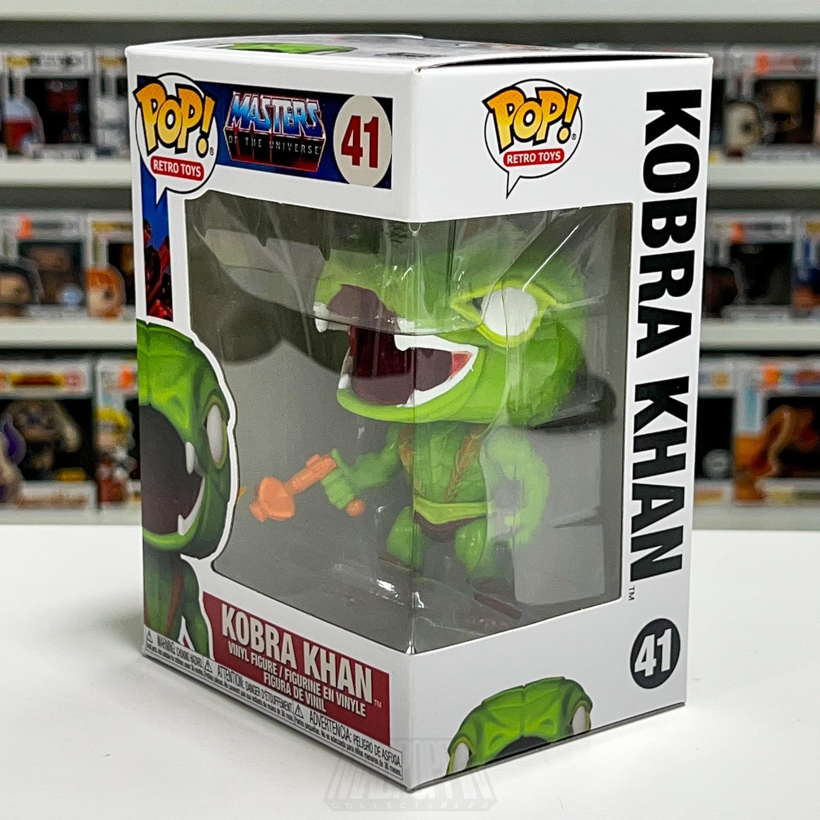 Funko Pop Masters of the Universe MOTU Kobra Khan #41 Retro Vinyl Figure NIB Toy