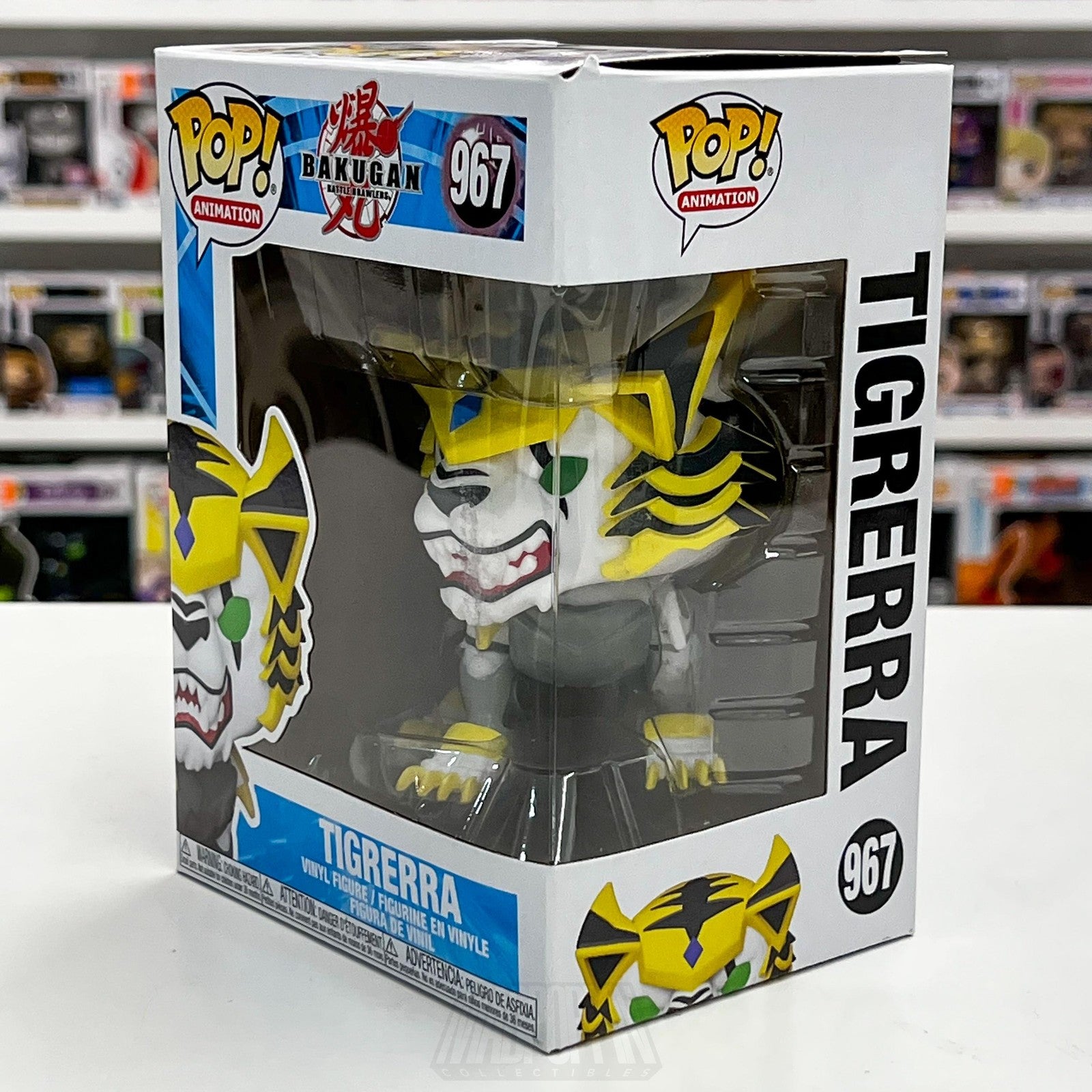 Funko Pop Animation Bakugan Tigrerra 967 Vinyl Figure 2021 Battle Brawlers1