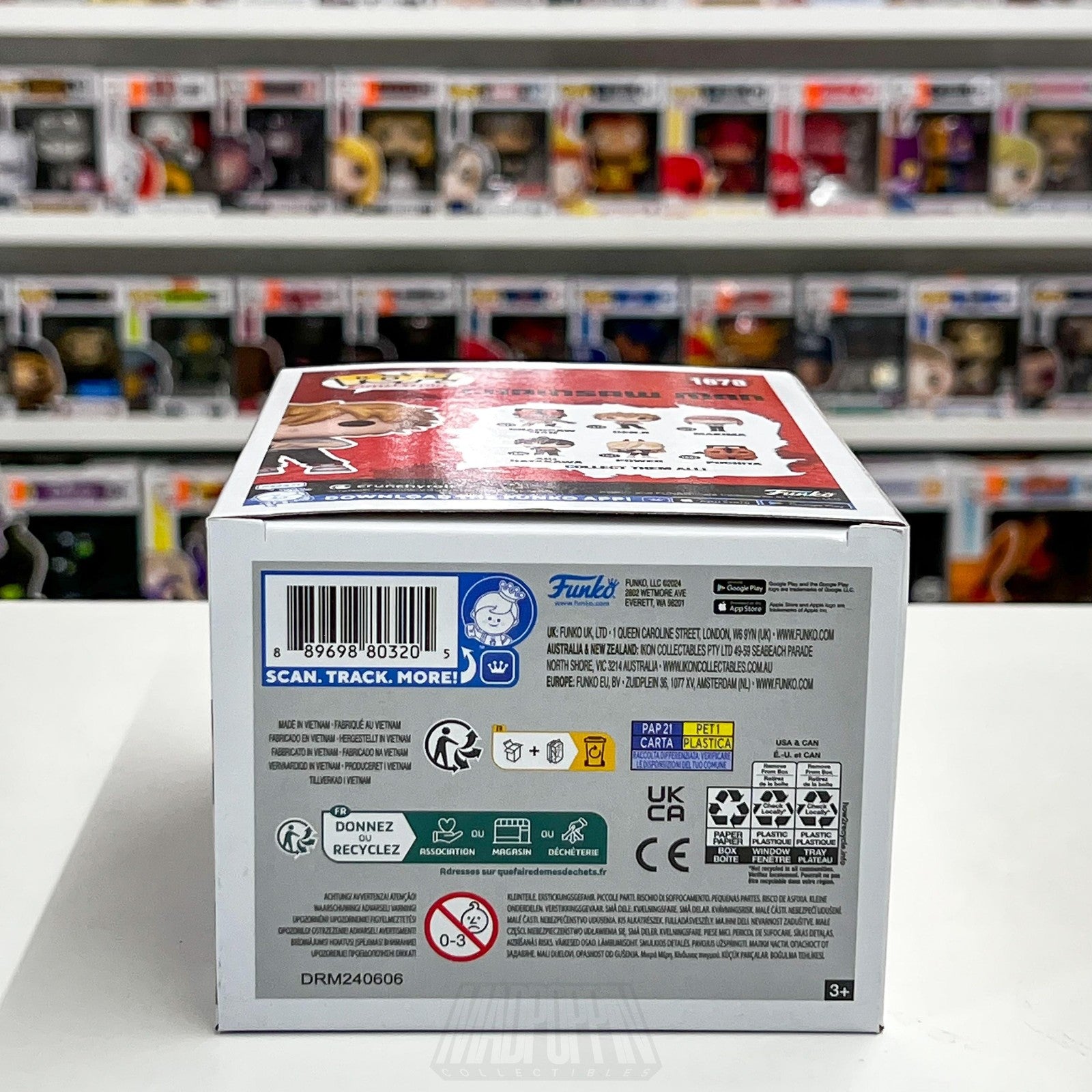 Funko Pop Animation Chainsaw Man Denji 1678 Vinyl Figure With Box Collectible7