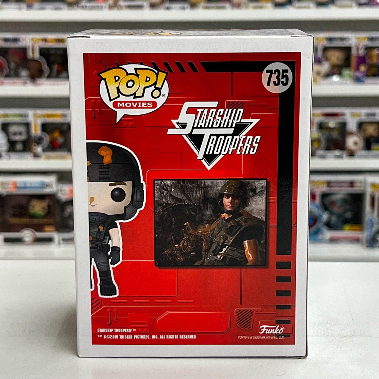 Funko Pop Starship Troopers Johnny Rico #735 2019 Summer Convention Exclusive