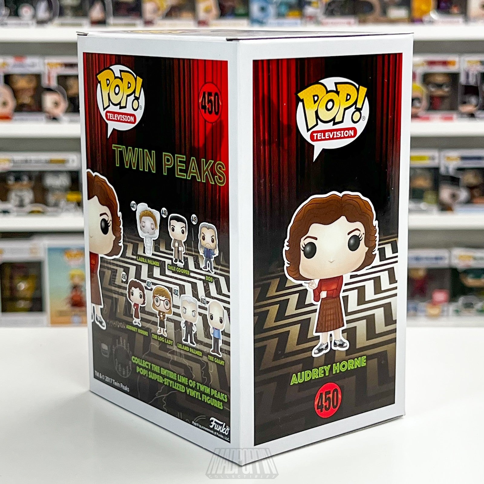 Funko Pop Twin Peaks Audrey Horne #450 Vinyl Figure TV Collectible New in Box