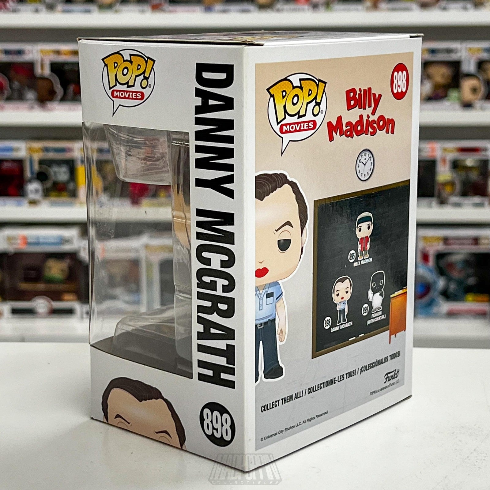 Funko Pop Billy Madison Danny McGrath 898 Vinyl Figure New Box Collector Movies
