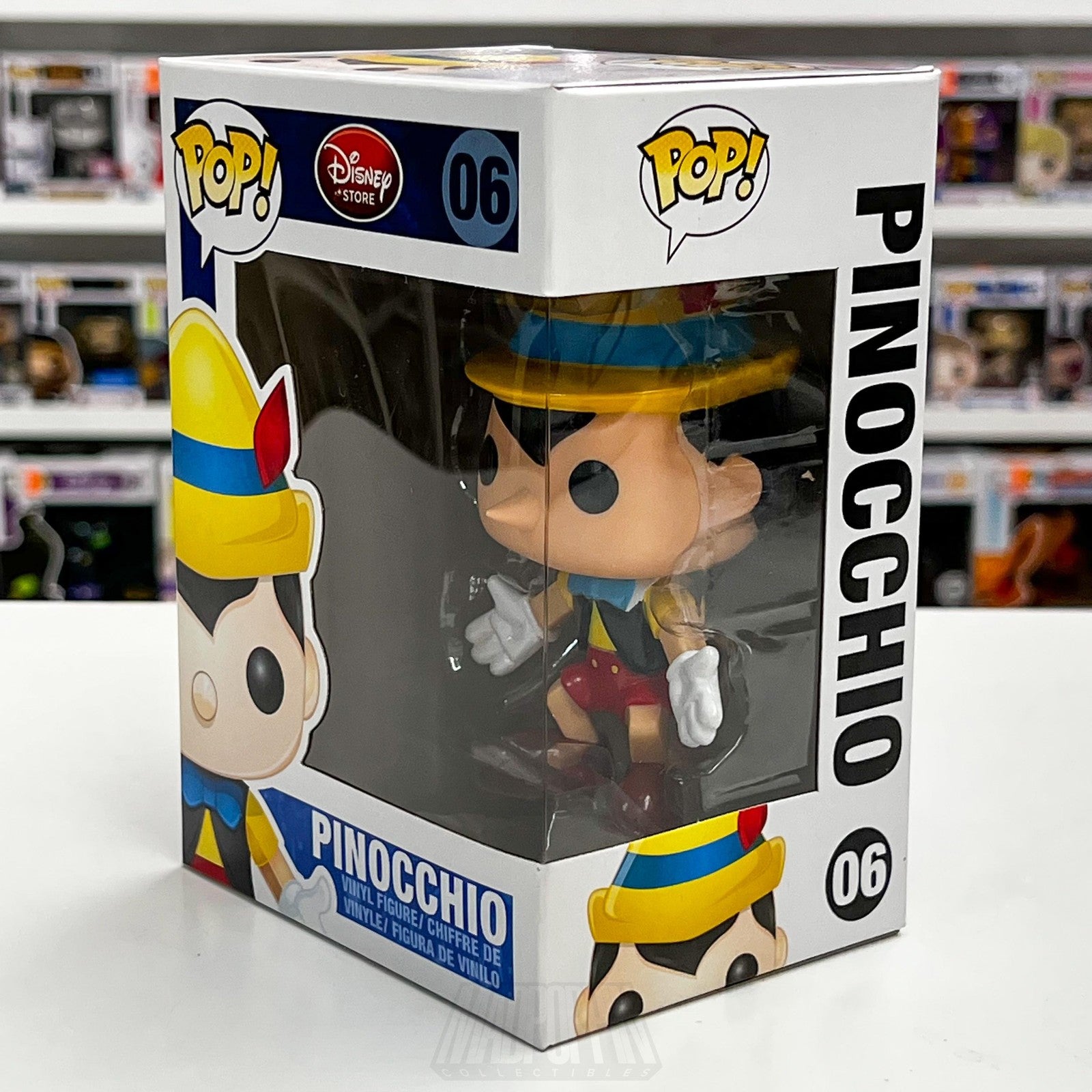 Funko Pop Disney Store Logo Pinocchio 06 Series 1 Vinyl Figure Boxed Collectible1
