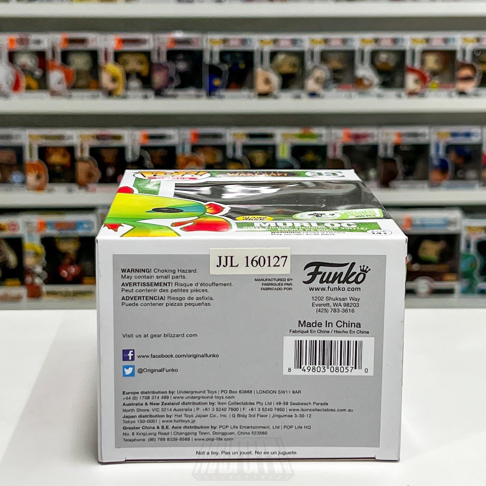 Funko Pop Games World of Warcraft Murloc 33 Glow Limited 300 PCS Vinyl Figure