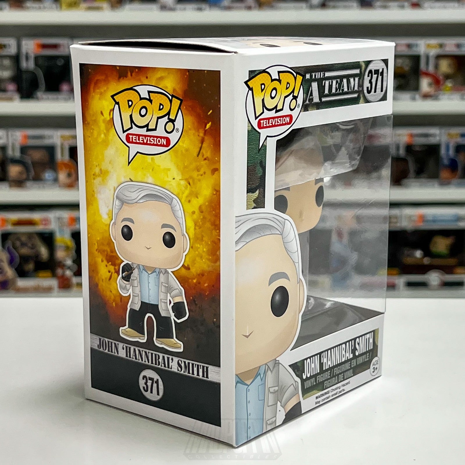 Funko Pop The A-Team John 'Hannibal' Smith 371 Vinyl Figure TV Collectible New