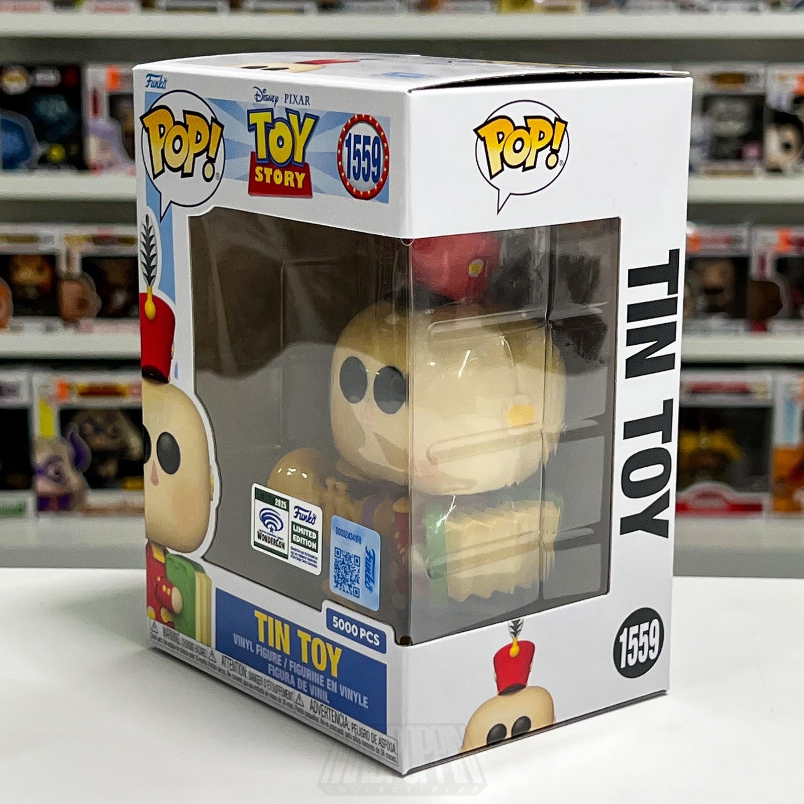 Funko Pop Toy Story Tin Toy 1559 Disney Pixar Limited 5000 PCS Exclusive Vinyl