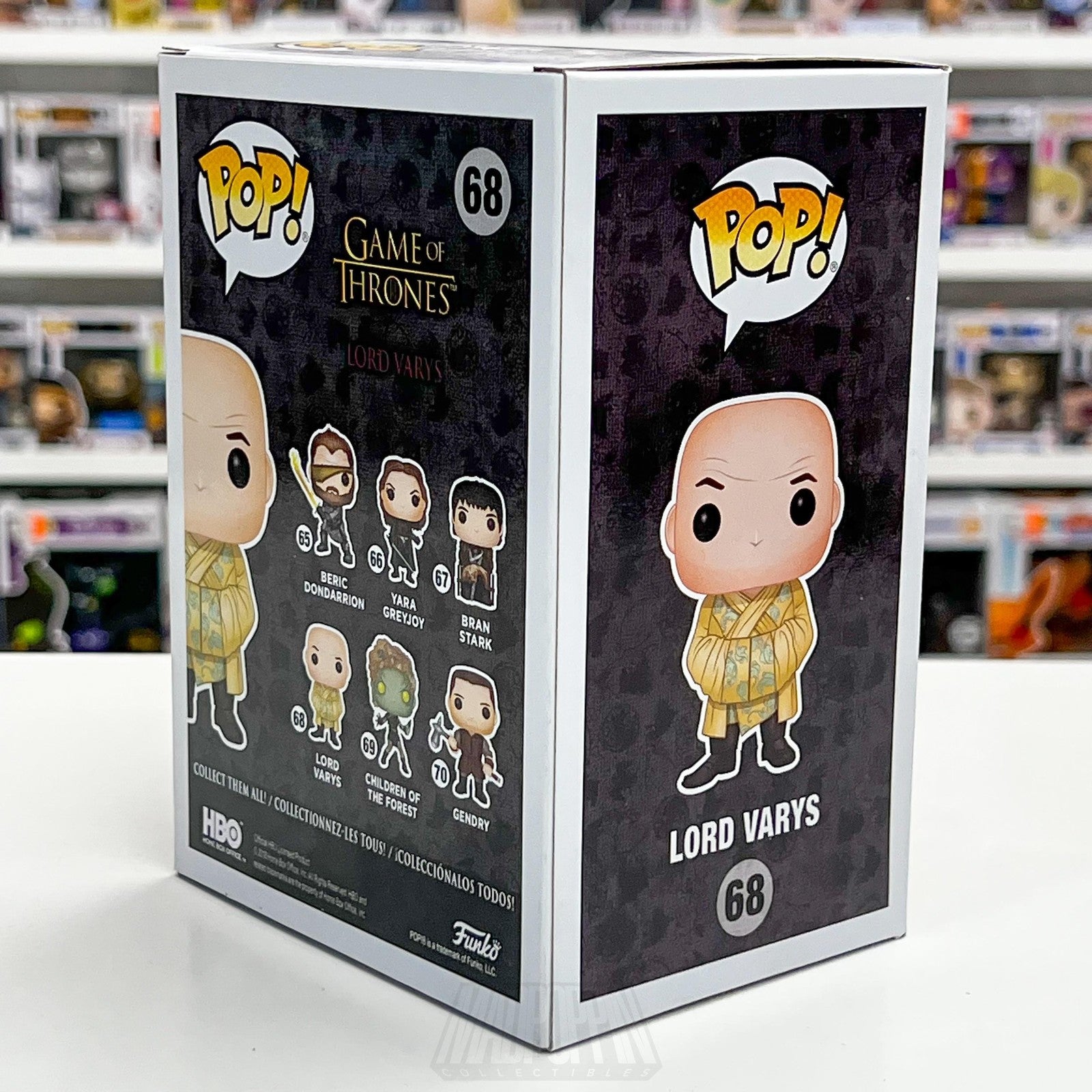 Funko Pop Game of Thrones Lord Varys #68 Vinyl Figure Collectible HBO 2018 Boxed4