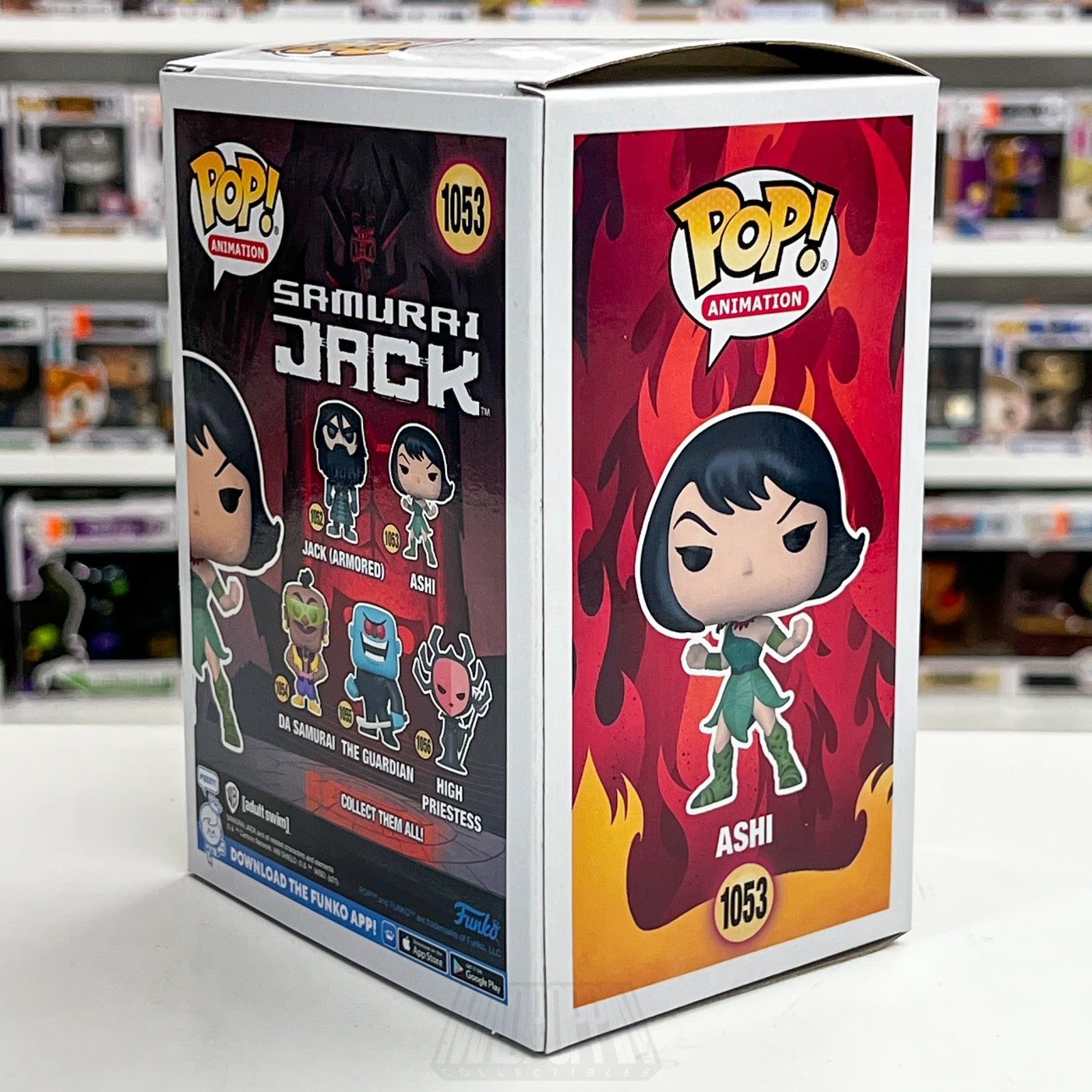 Funko Pop Animation Samurai Jack Ashi 1053 Figure Cartoon Network Adult Swim4