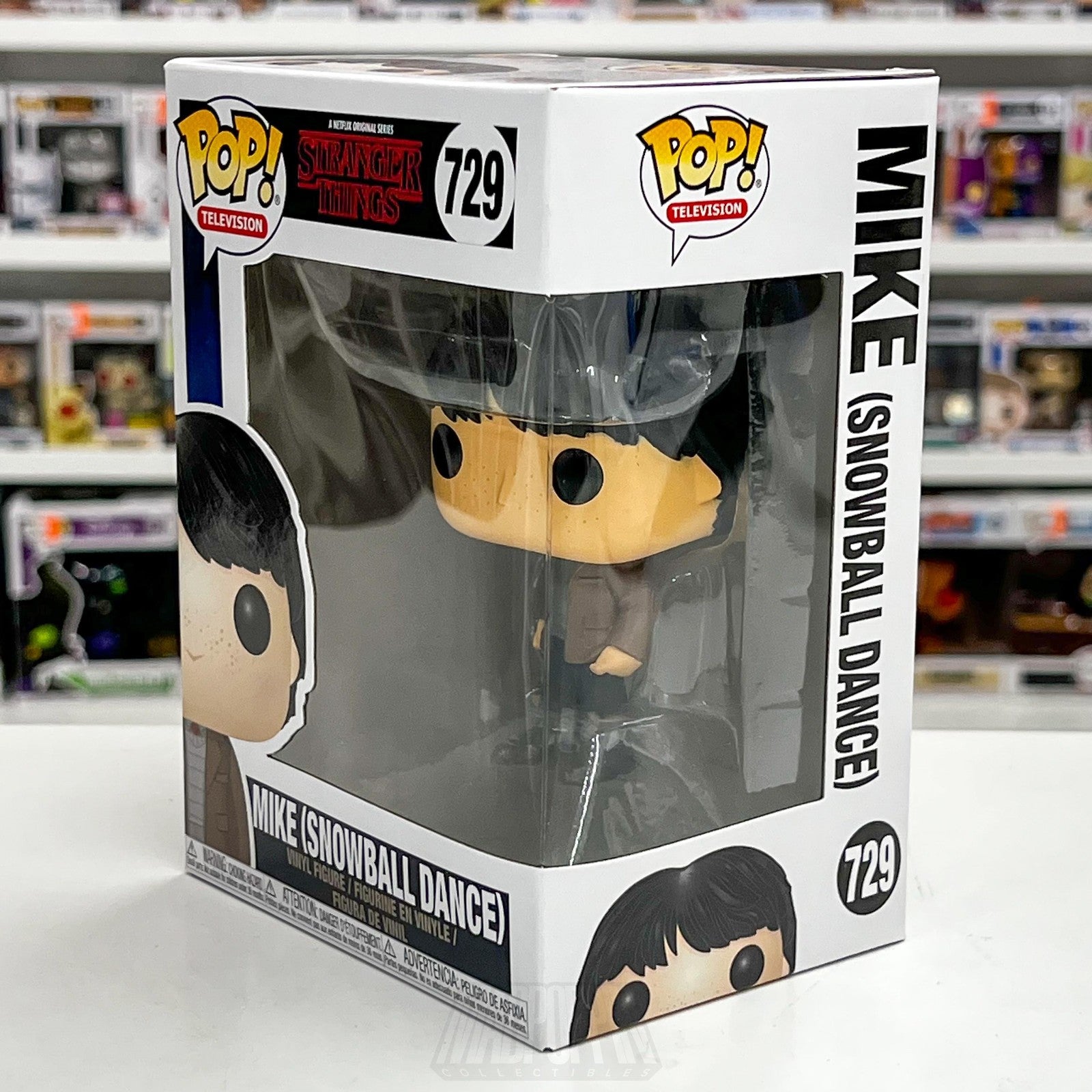 Funko Pop Television Stranger Things Mike Snowball Dance 729 Vinyl Figure Horror1