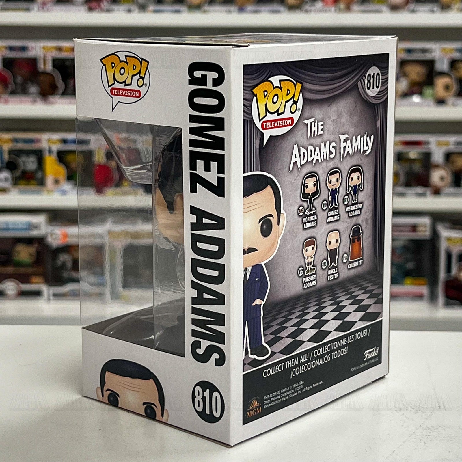 Funko Pop Television Gomez Addams Family Vinyl Figure 810 TV Collectible New