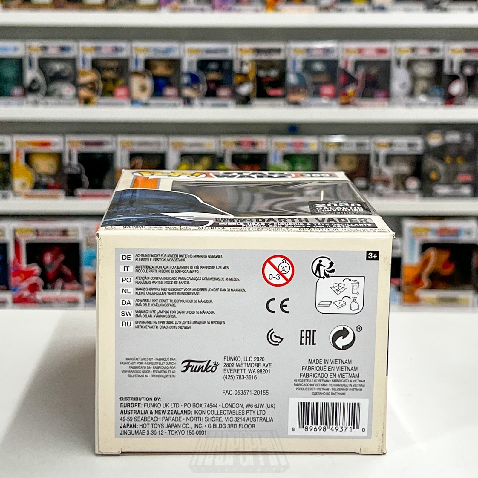 Funko Pop Star Wars Concept Series Darth Vader Celebration 389 Sith Vinyl Figure7