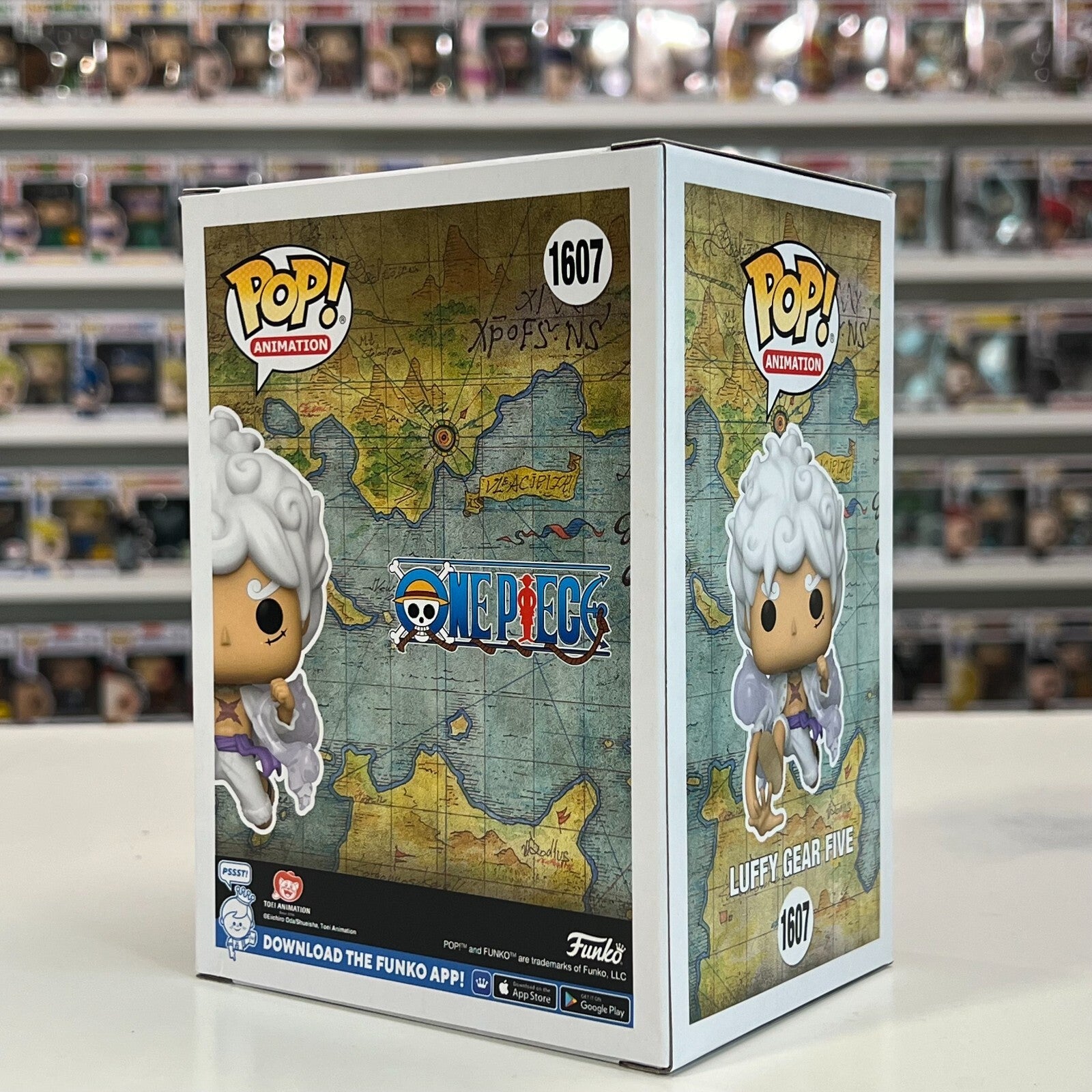 Funko Pop Anime One Piece Luffy Gear Five 1607
