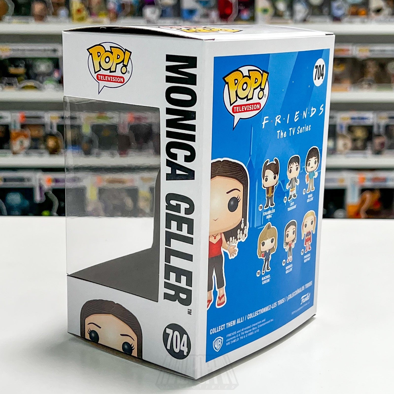 Funko Pop Television Friends Monica Geller 704 BOX ONLY NO FIGURE NO INSERT Mint