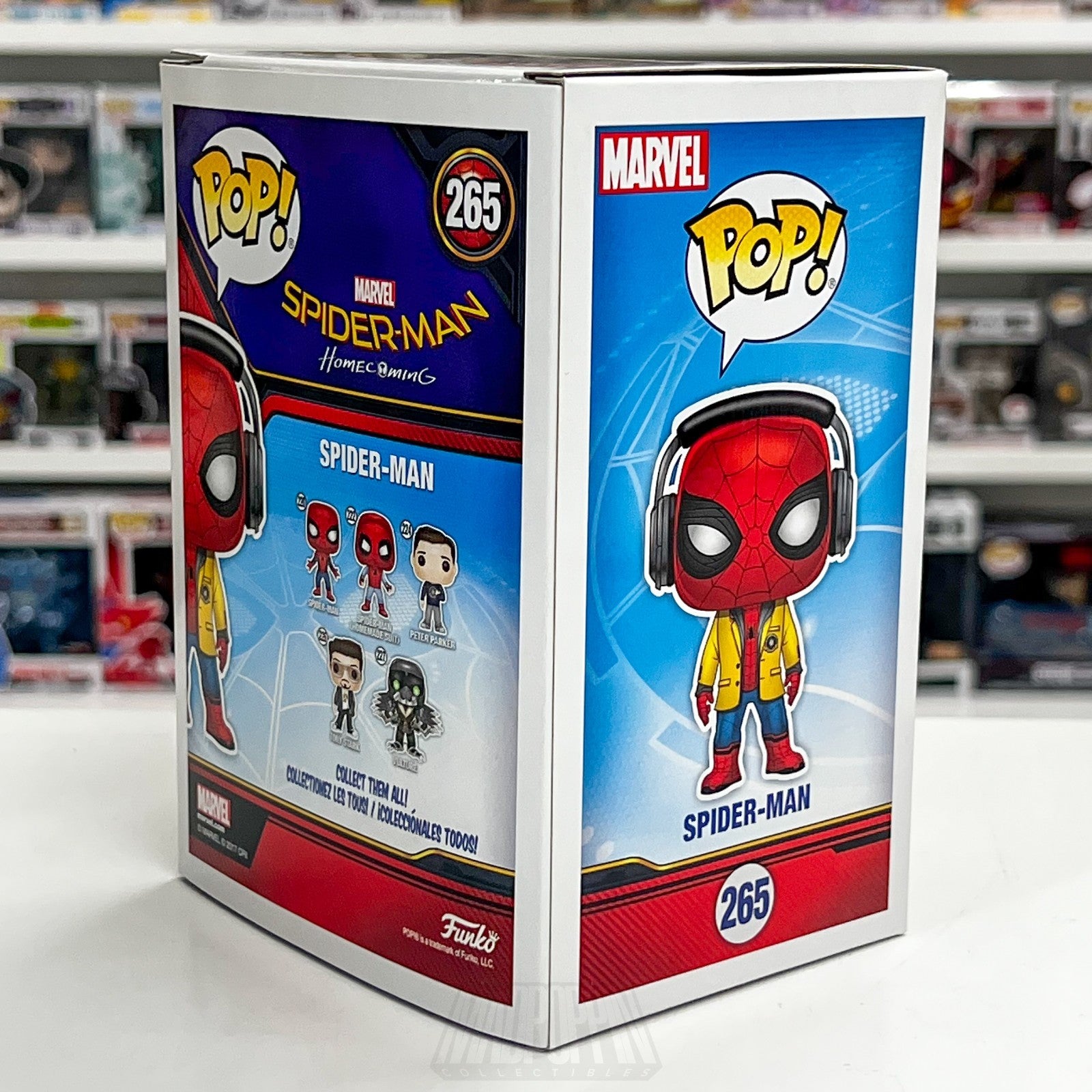 Funko Pop Marvel Spider-Man Homecoming Headphones 265 Peter Parker Vinyl Figure4
