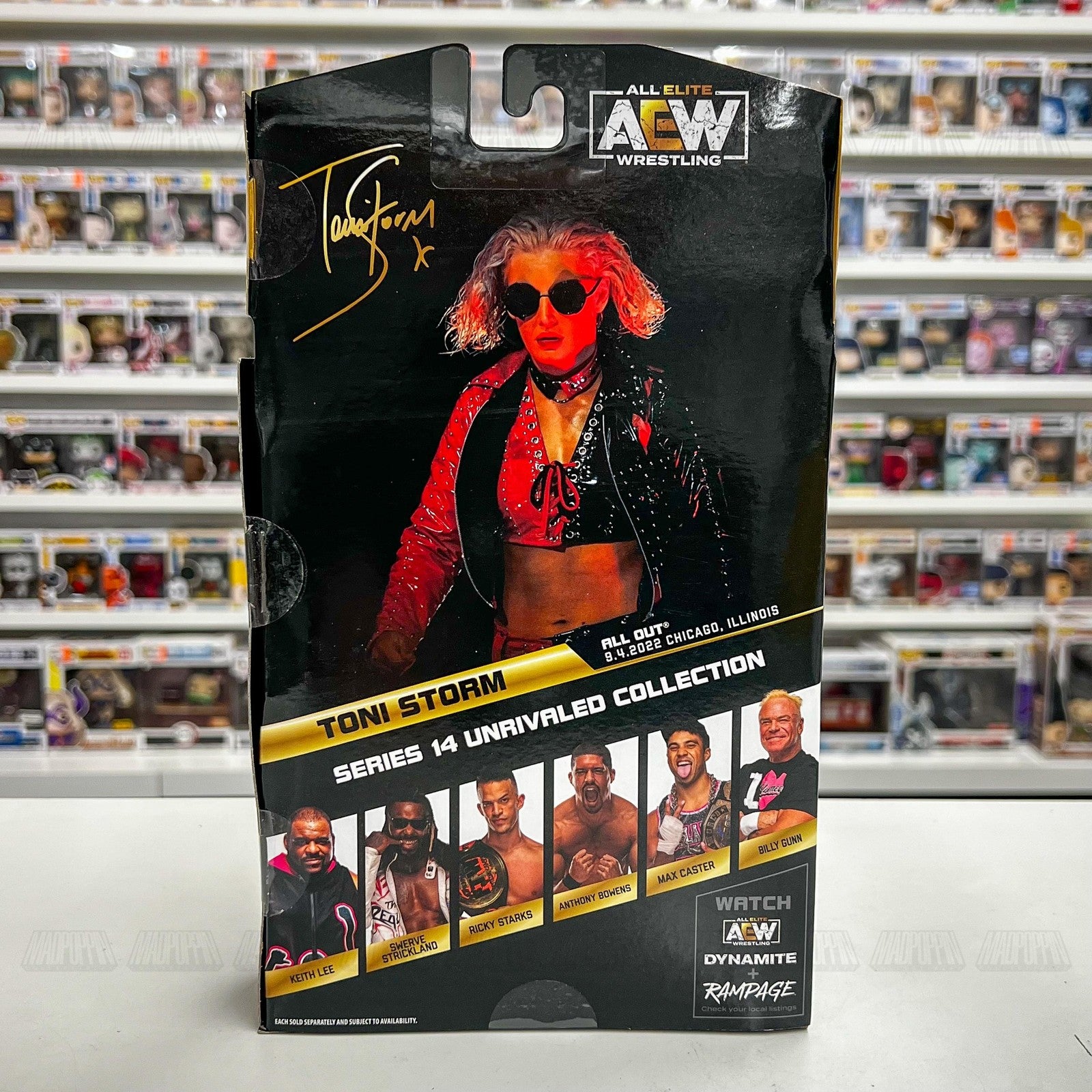 AEW Toni Storm Unrivaled Collection Action Figure Series 14 #130 MOC Wrestling