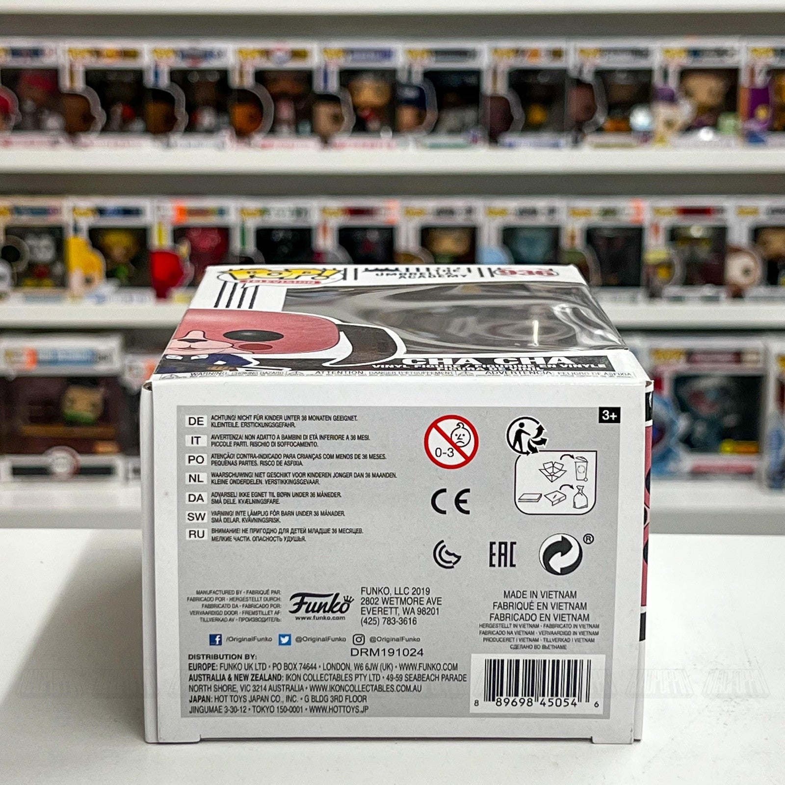 Funko Pop Television Umbrella Academy Cha Cha #936 Vinyl Figure Netflix New