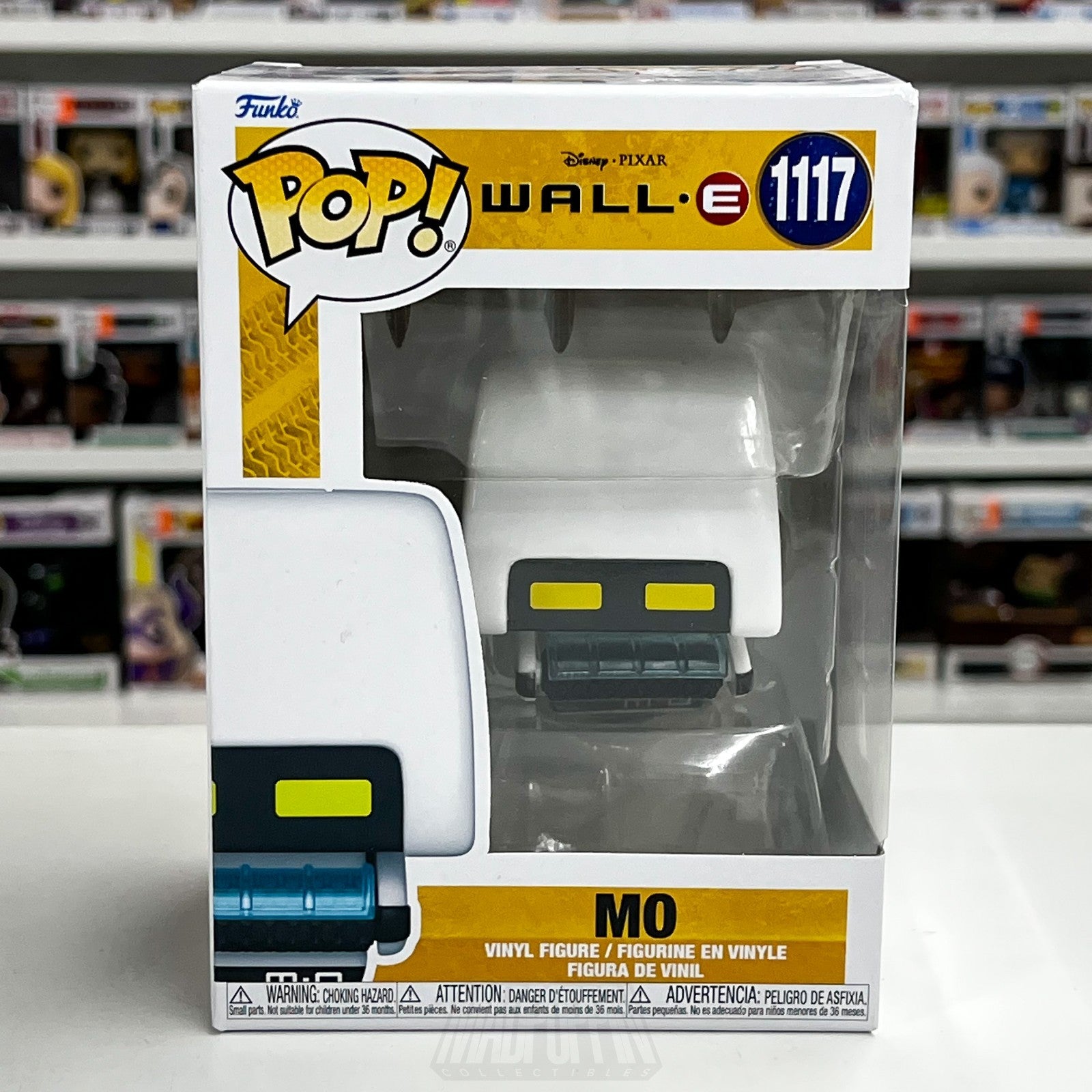 Funko Pop Disney Pixar Wall-E MO 1117 Vinyl Figure Microbe Obliterator Robot Toy0