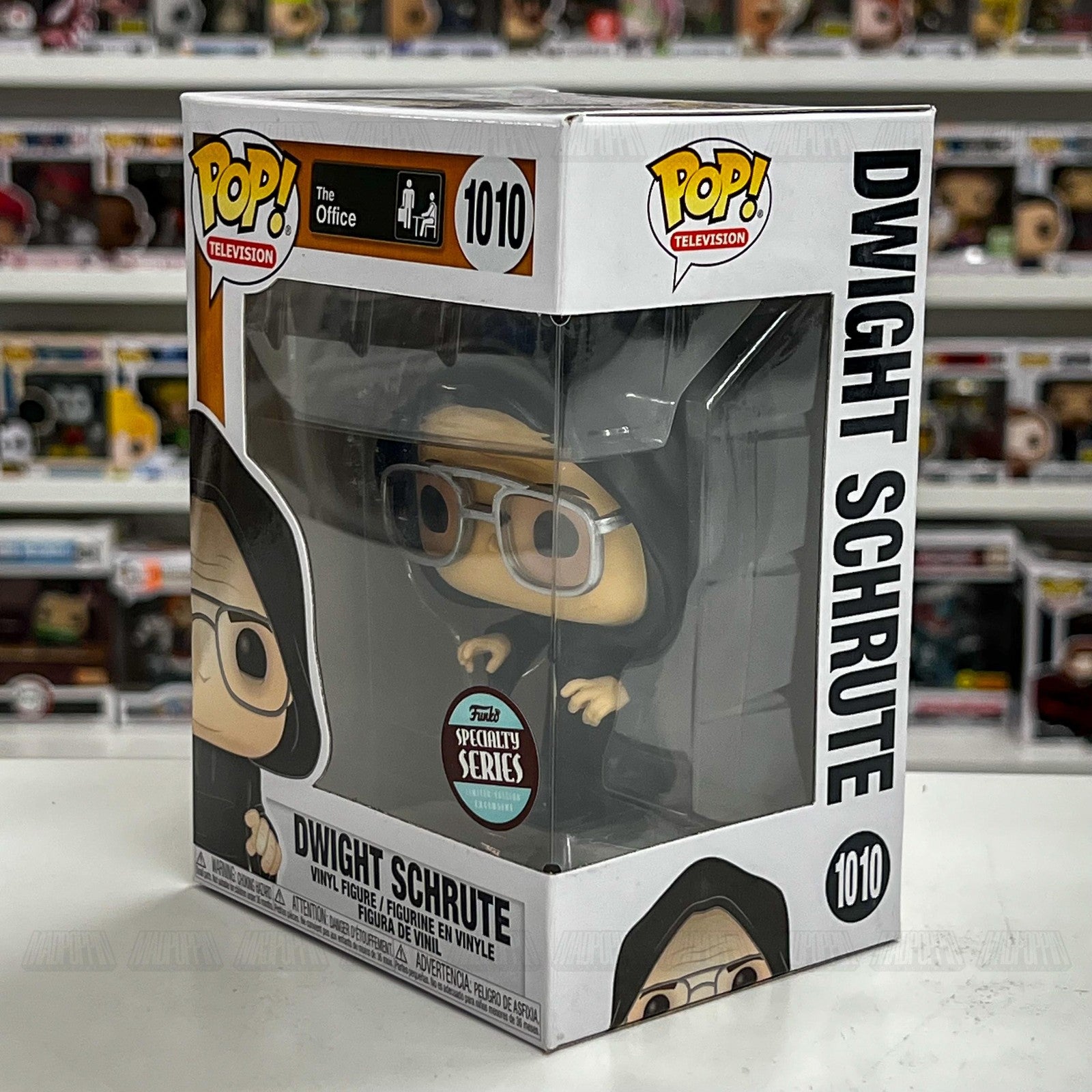 Funko Pop The Office Dwight Schrute Vinyl Figure 1010 Specialty Series New TV