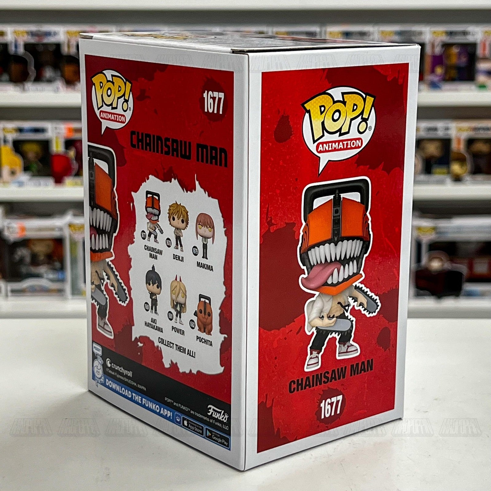 Funko Pop Chainsaw Man 1677 Animation Vinyl Figure Anime Manga Collectible New