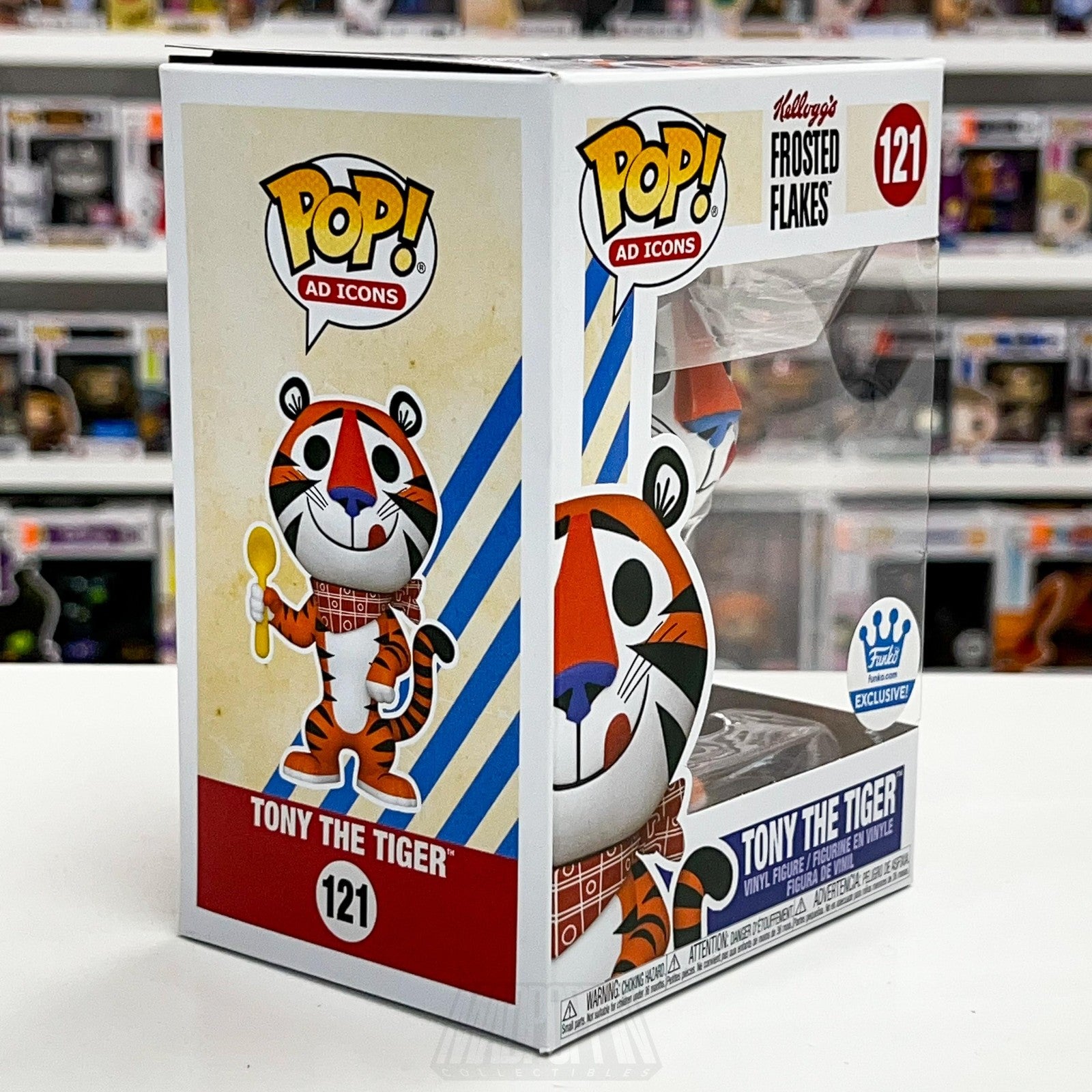 Funko Pop Ad Icons Tony the Tiger Classic 121 Kellogg's Frosted Flakes Exclusive5
