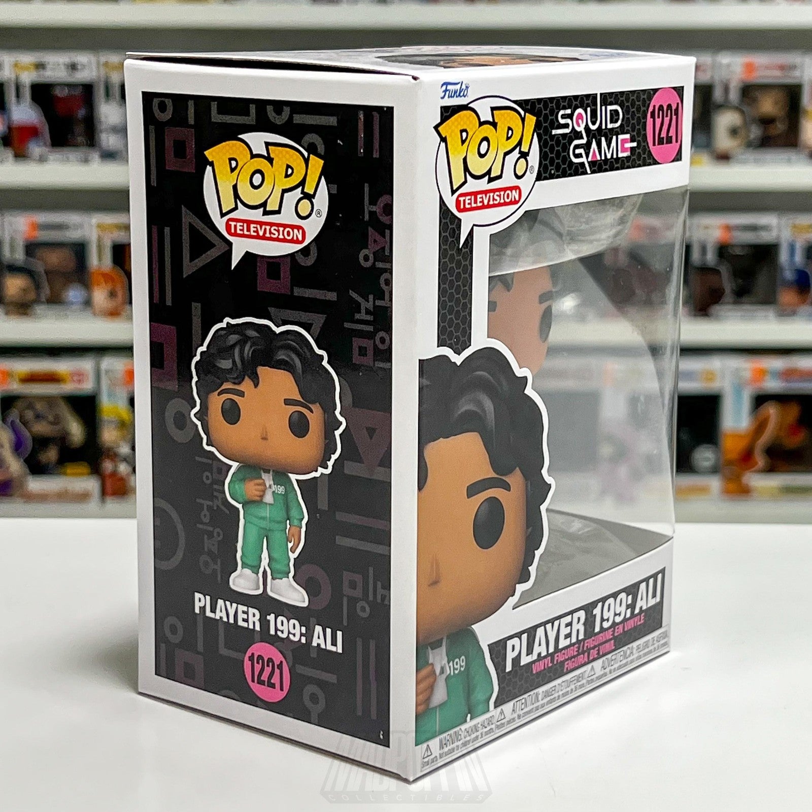 Funko Pop Television Squid Game Player 199 Ali Vinyl Figure #1221 New In Box Toy