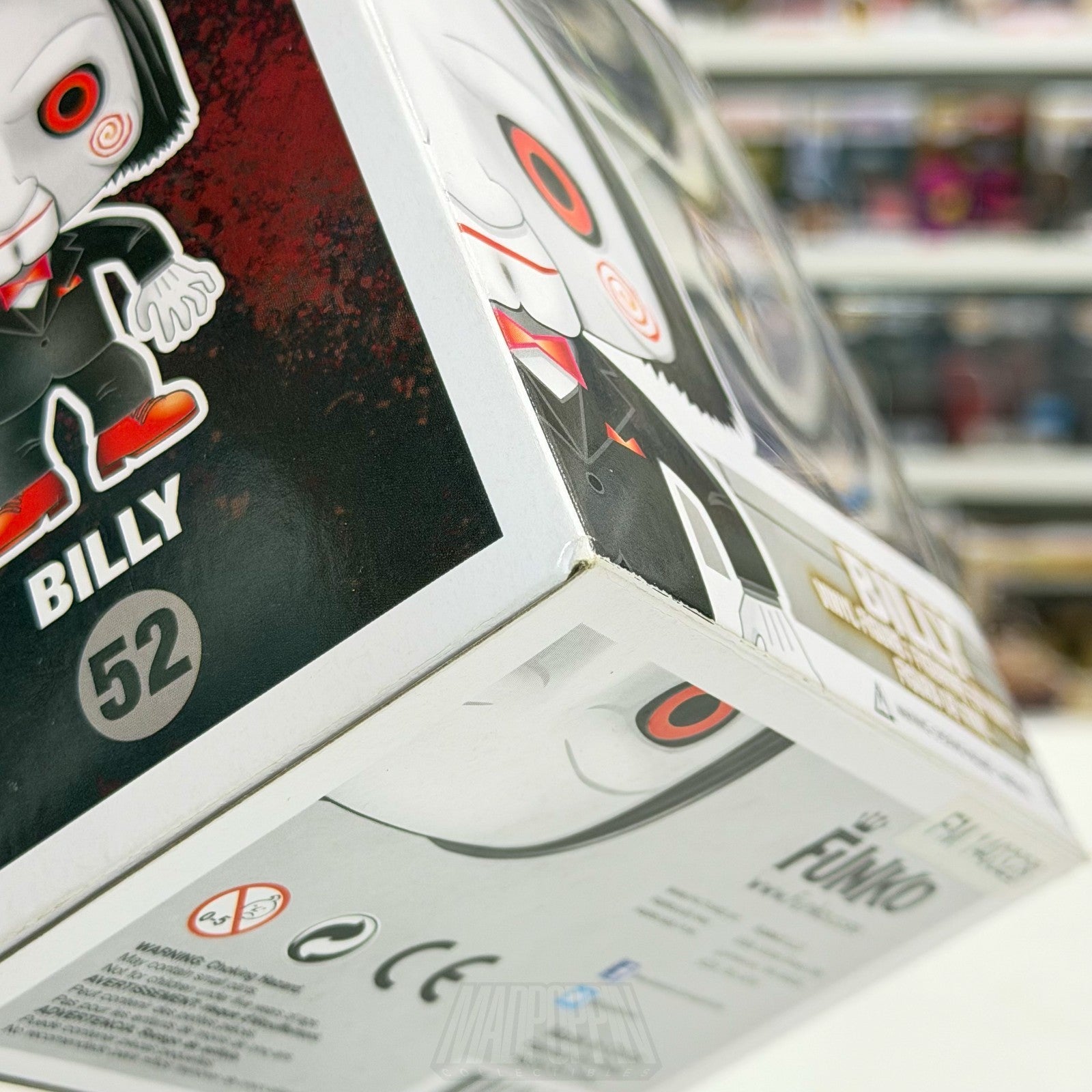 Funko Pop Movies Saw Billy The Puppet 52 Jigsaw Horror AUTHENTIC Vinyl Figure11