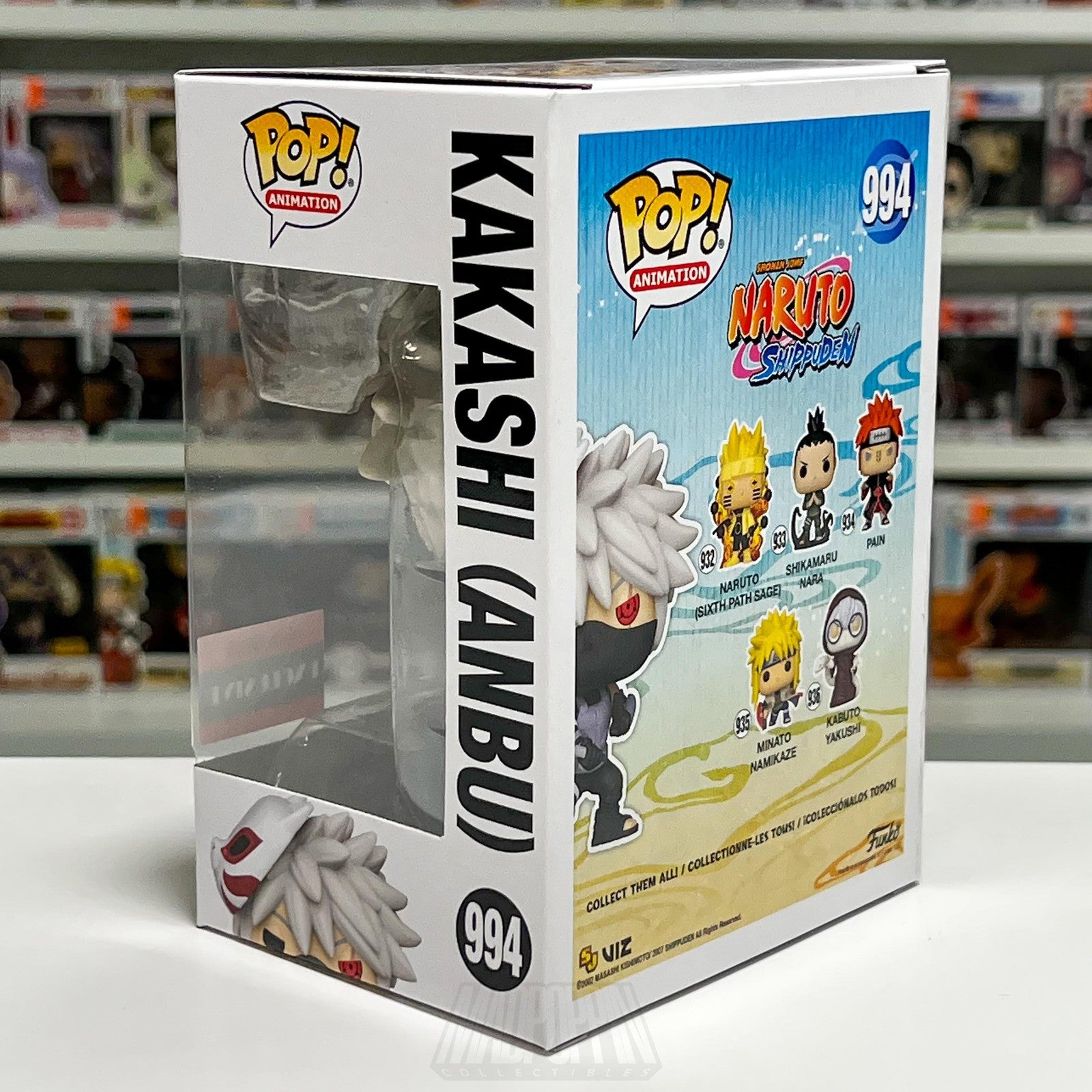 Funko Pop Naruto Shippuden Kakashi Anbu 994 AAA Anime Exclusive Vinyl Figure