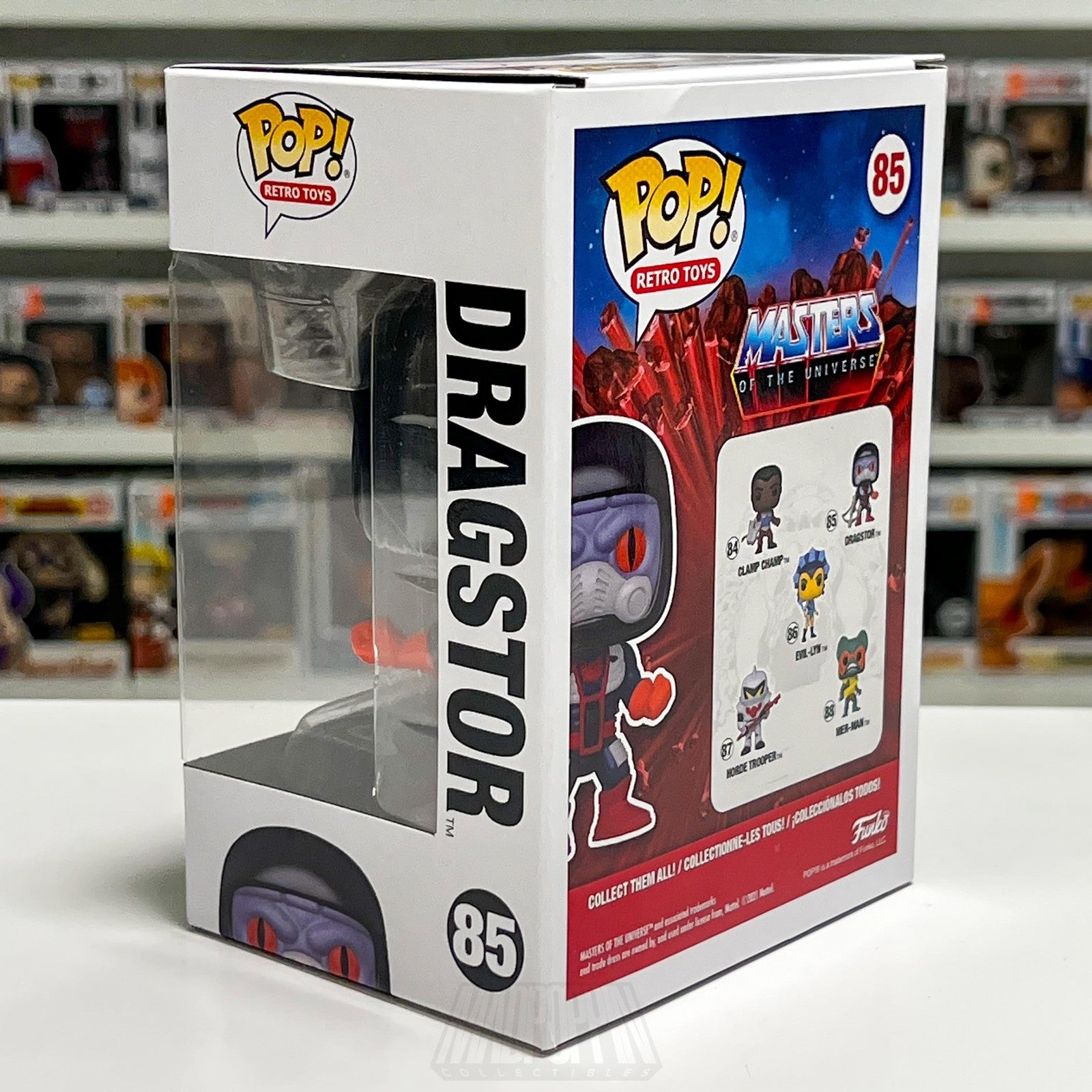 Funko Pop Masters of the Universe MOTU Dragstor #85 Retro Toys Vinyl Figure NIB