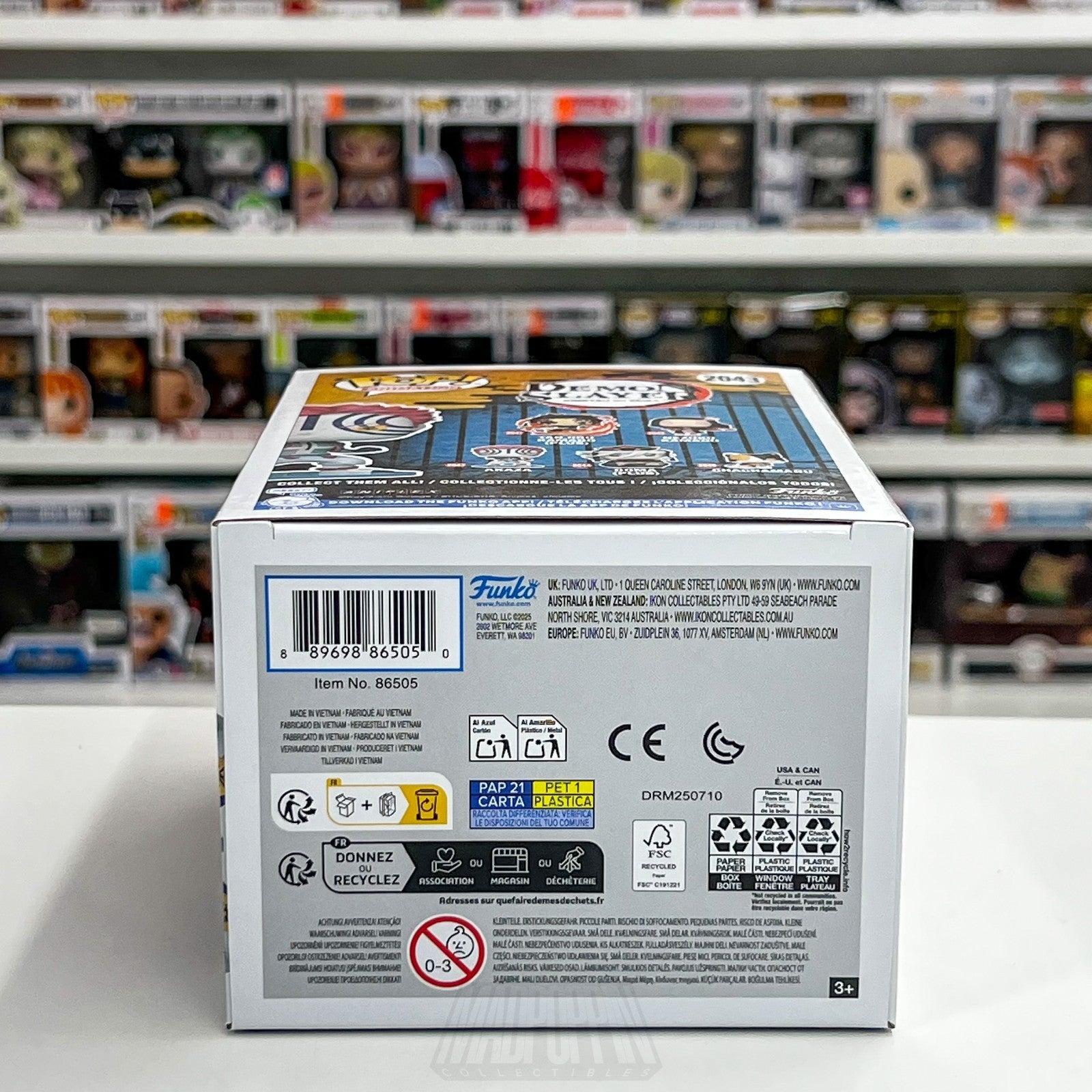 Funko Pop Anime Demon Slayer Akaza 2043 Twelve Kizuki Japan Manga Vinyl Figure7