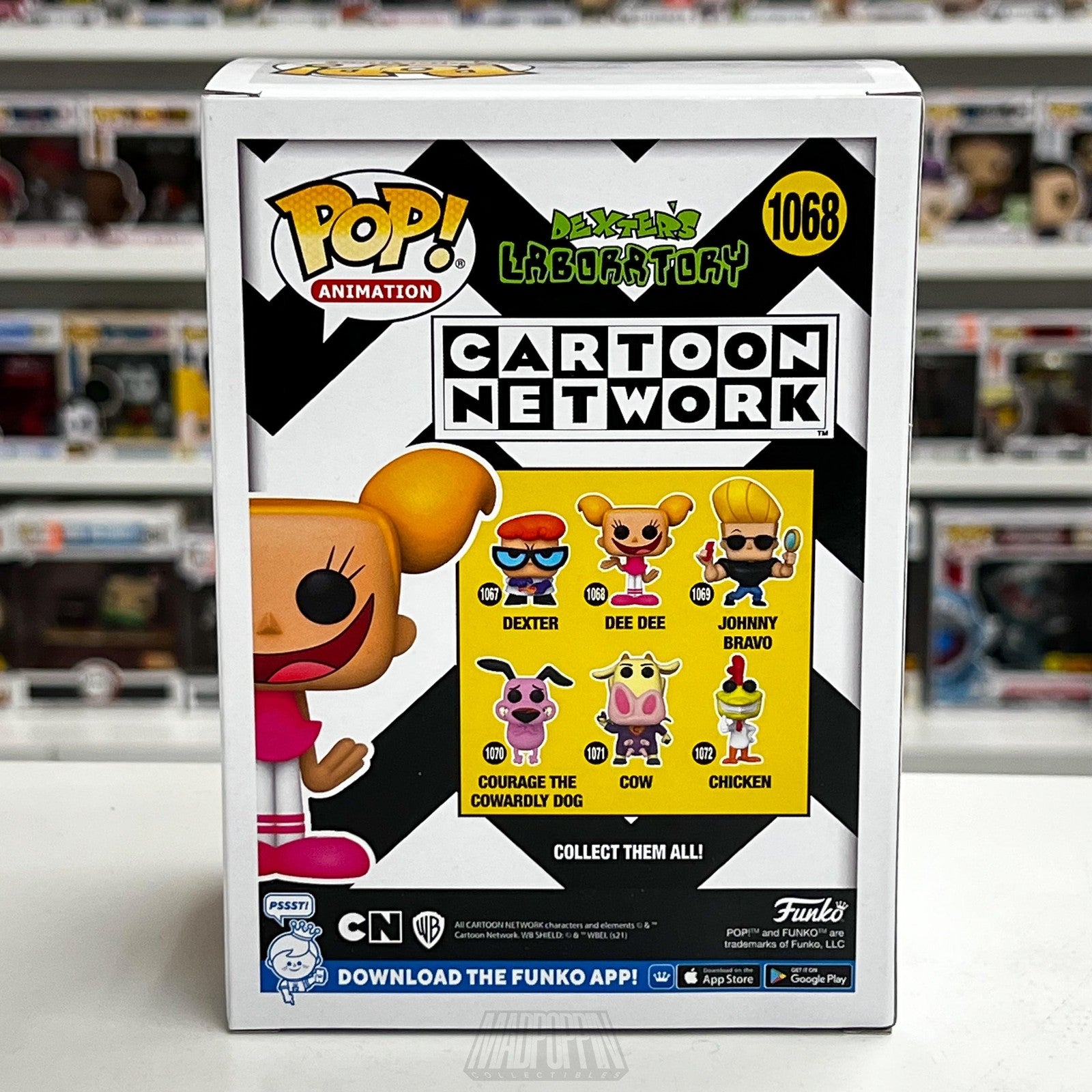 Funko Pop Animation Dee Dee 1068 Dexter's Laboratory Cartoon Network Vinyl