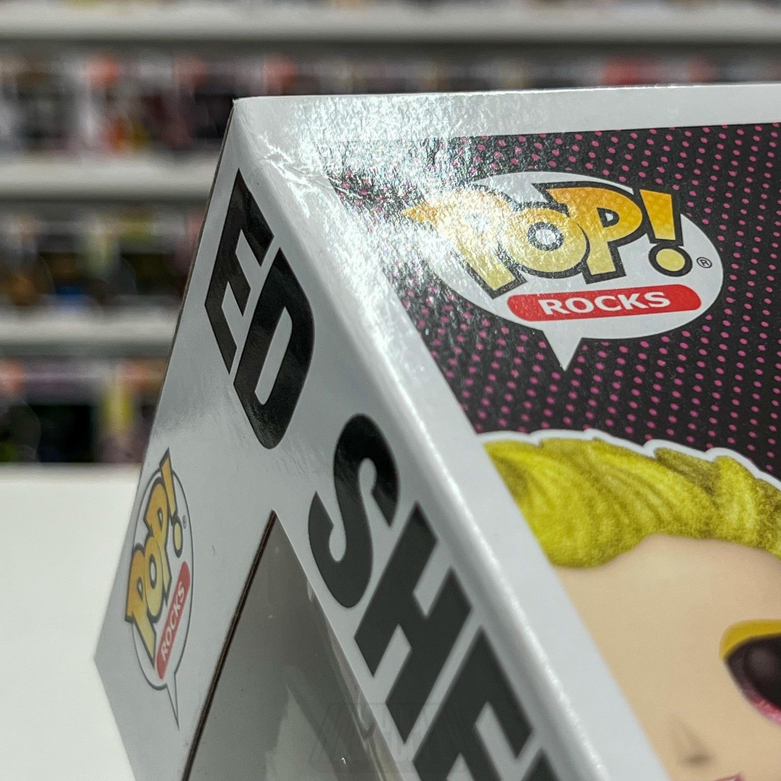 Funko Pop Rocks Ed Sheeran 348 Diamond Collection PX Previews Exclusive Glitter8