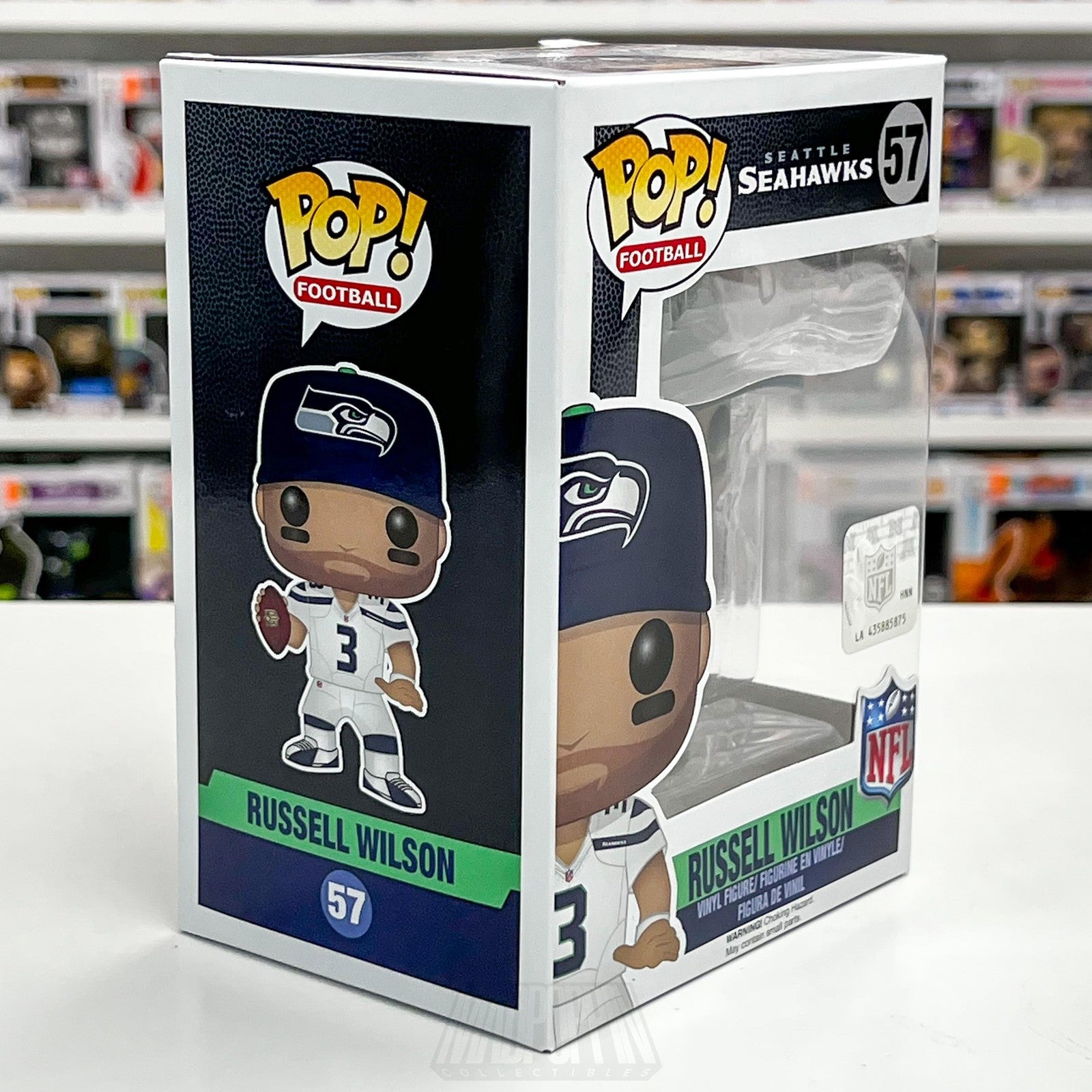 Funko Pop Seattle Seahawks NFL Football Russell Wilson Pop Vinyl Figure 57 QB5