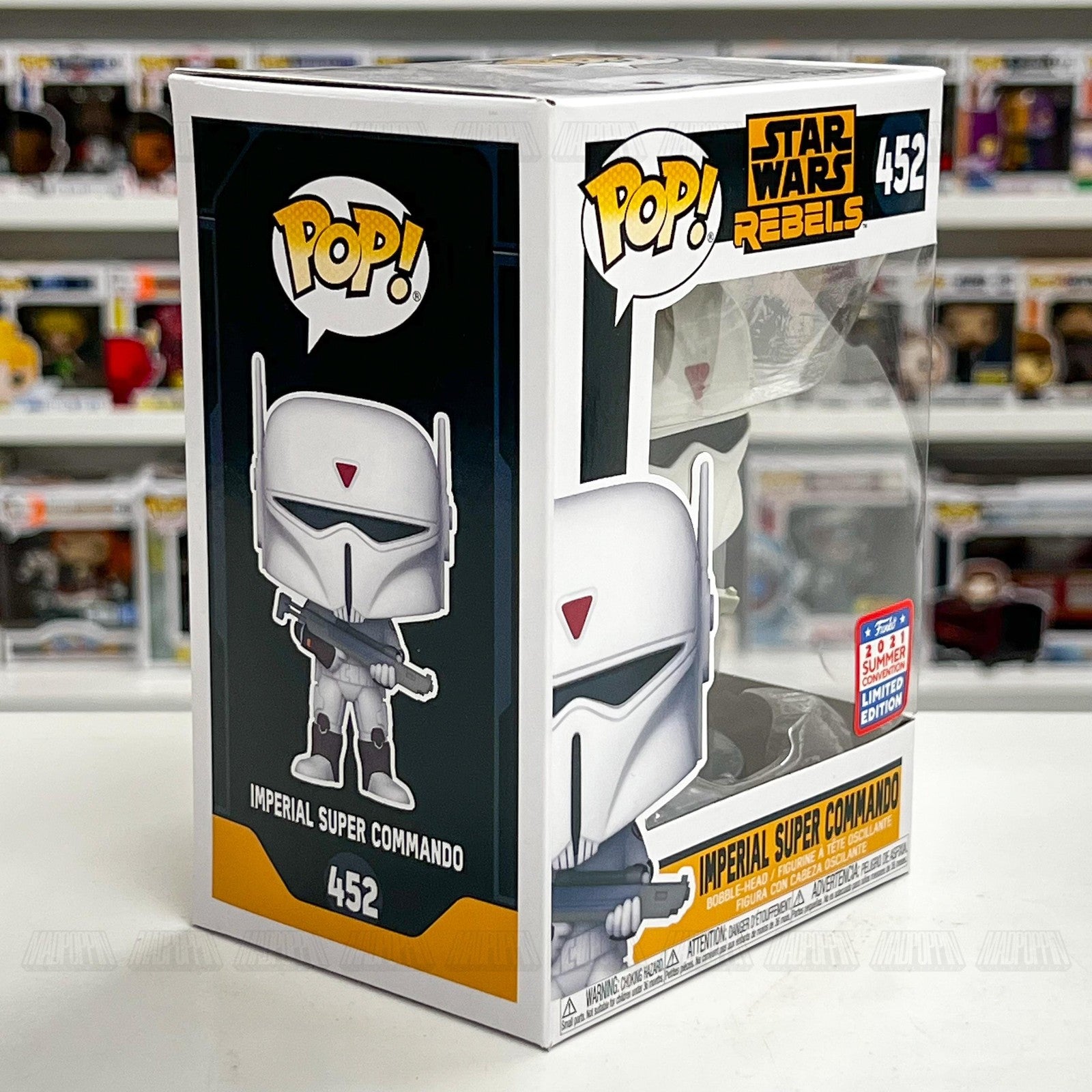 Funko Pop Star Wars Rebels Imperial Super Commando 452 Summer Convention